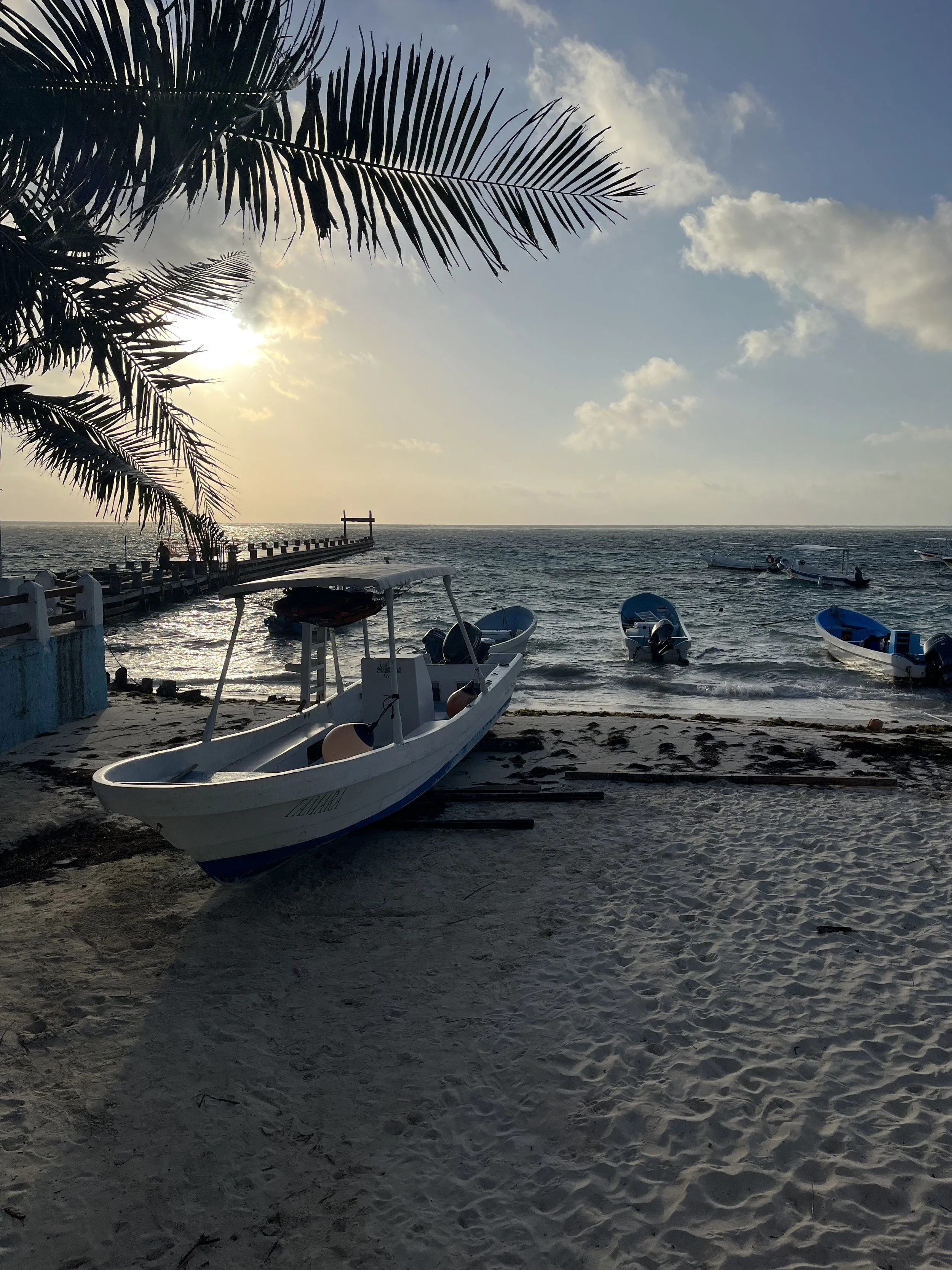 Puerto Morelos sunrise, Quintana Roo, Mexico
