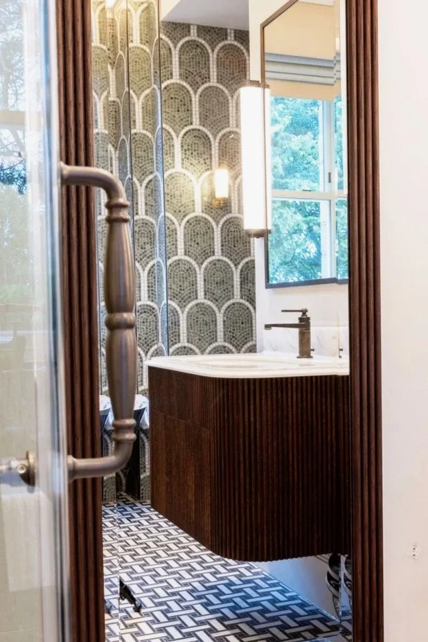 A Sturman & Co. Project. Art Deco Bathroom