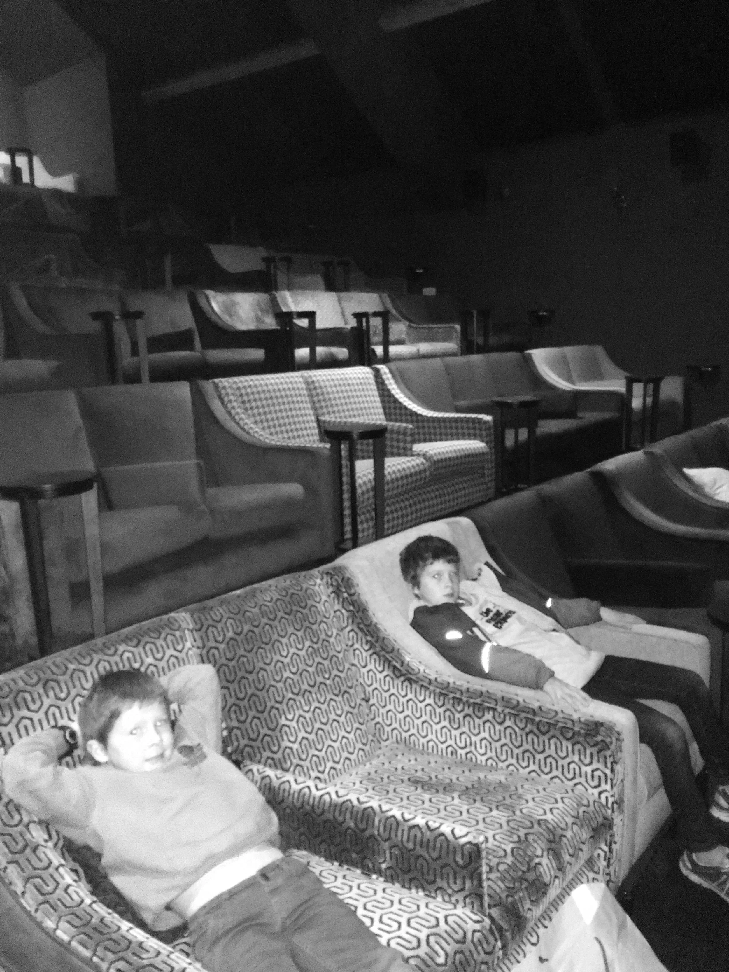 A Sturman & Co. Project. Site visit to Ilkley Cinema the night before handover.