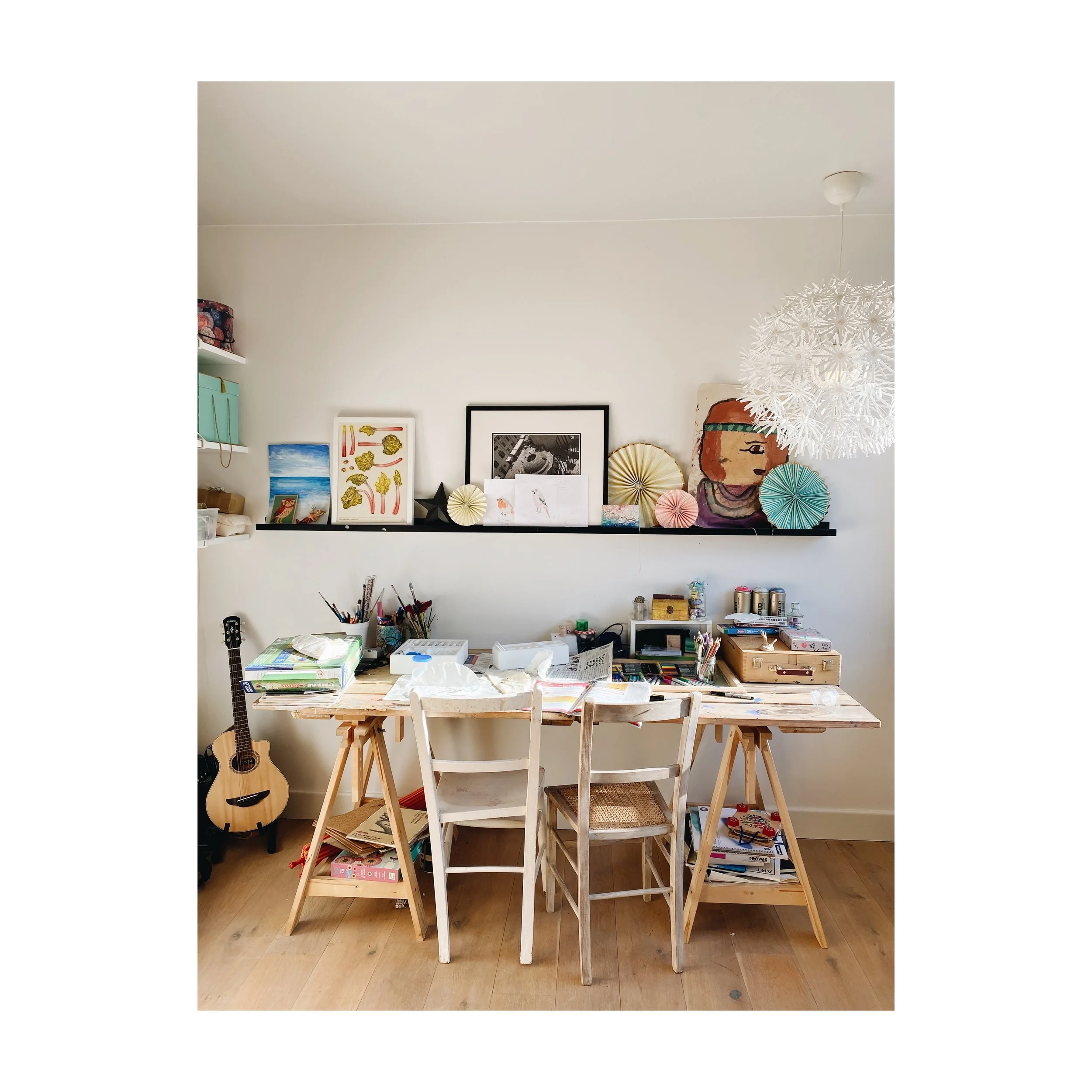 My creative table