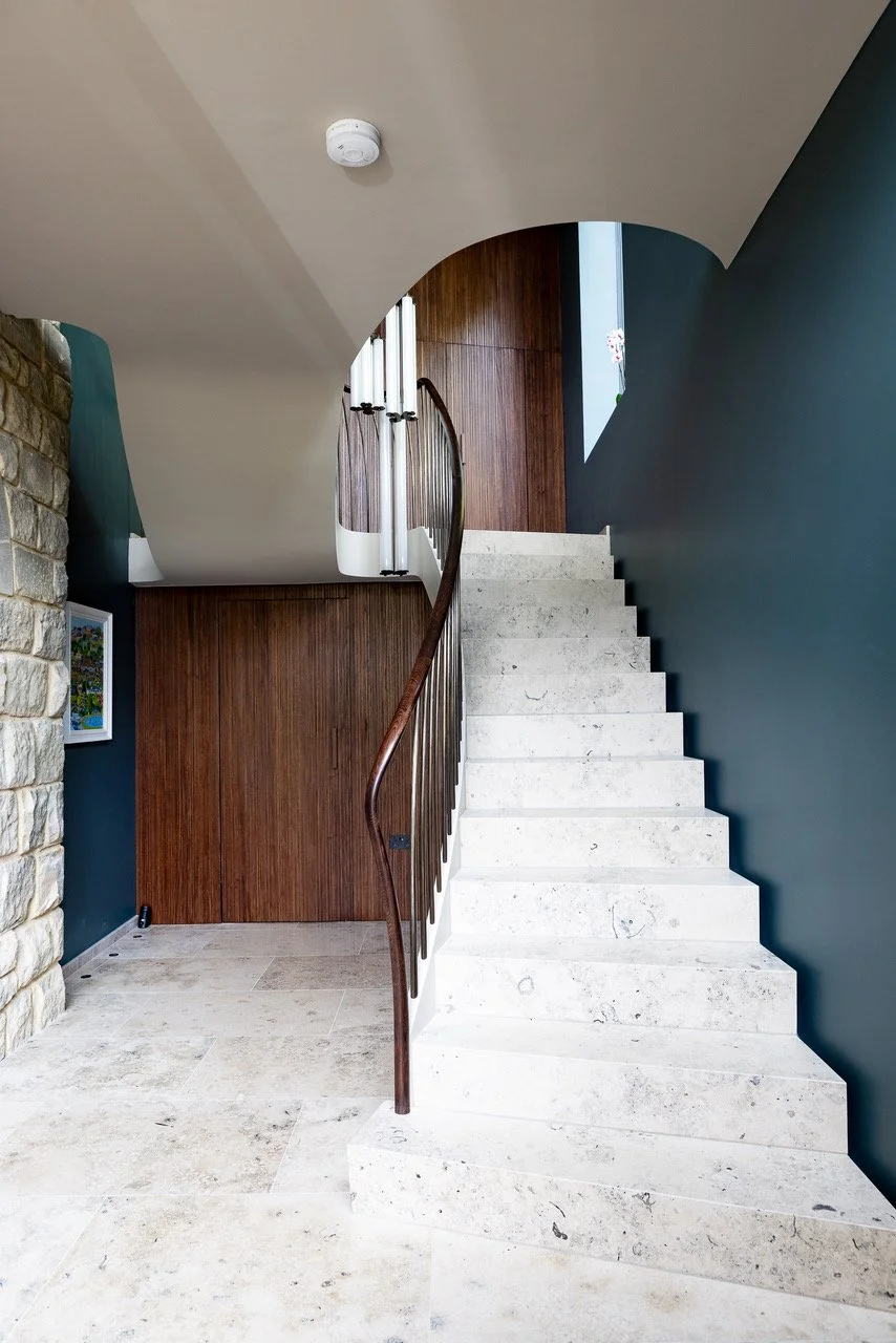 A Sturman & Co. Project. Blue entrance hall