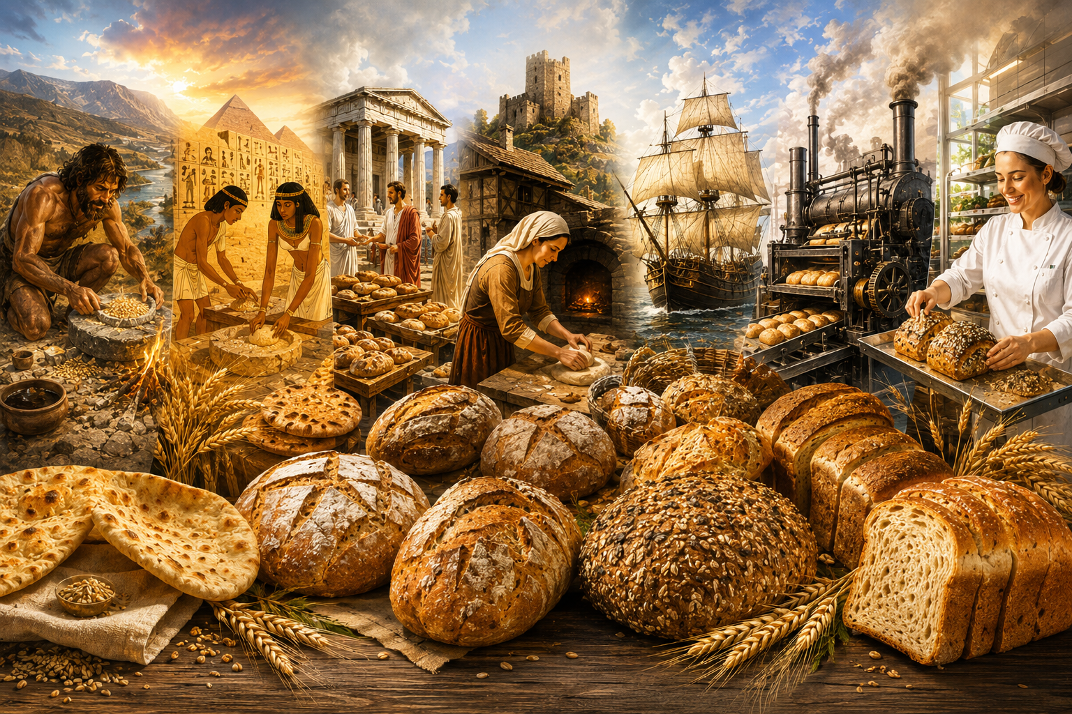 The history of bread