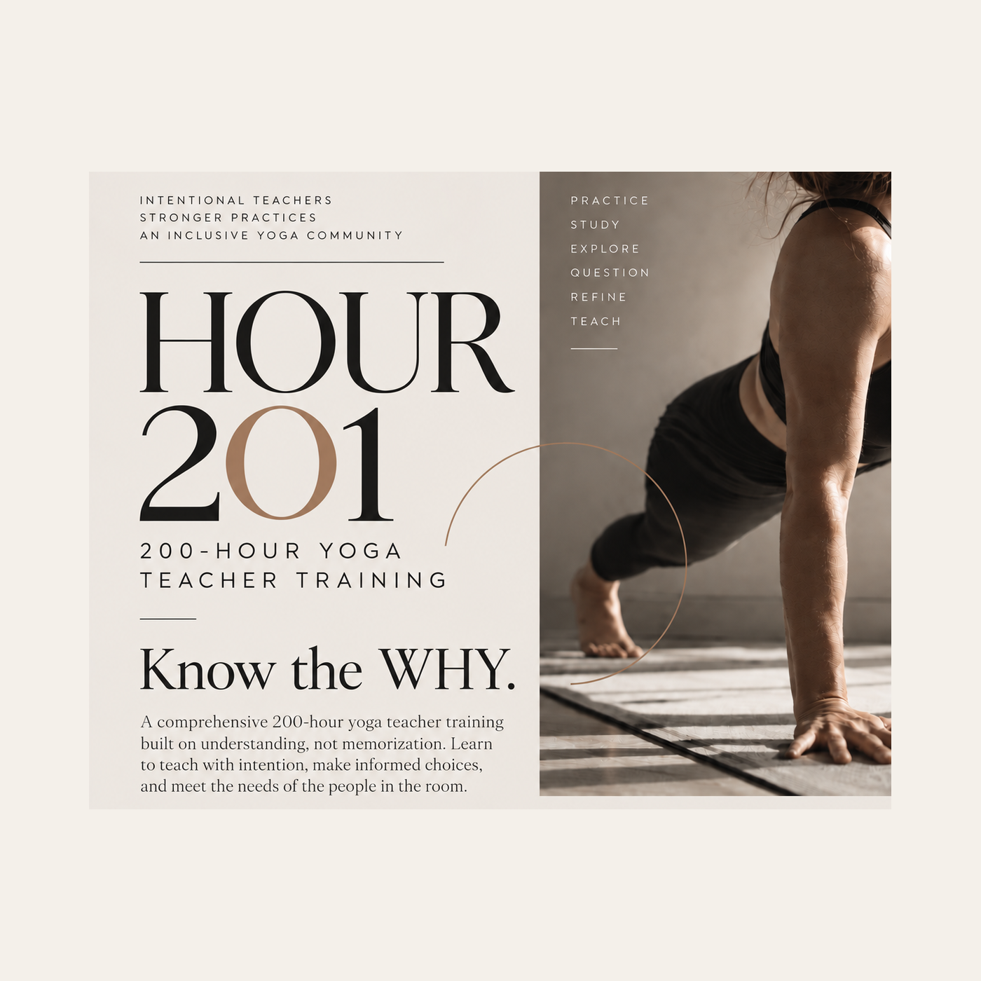 Hour 201 Enrollment Deposit