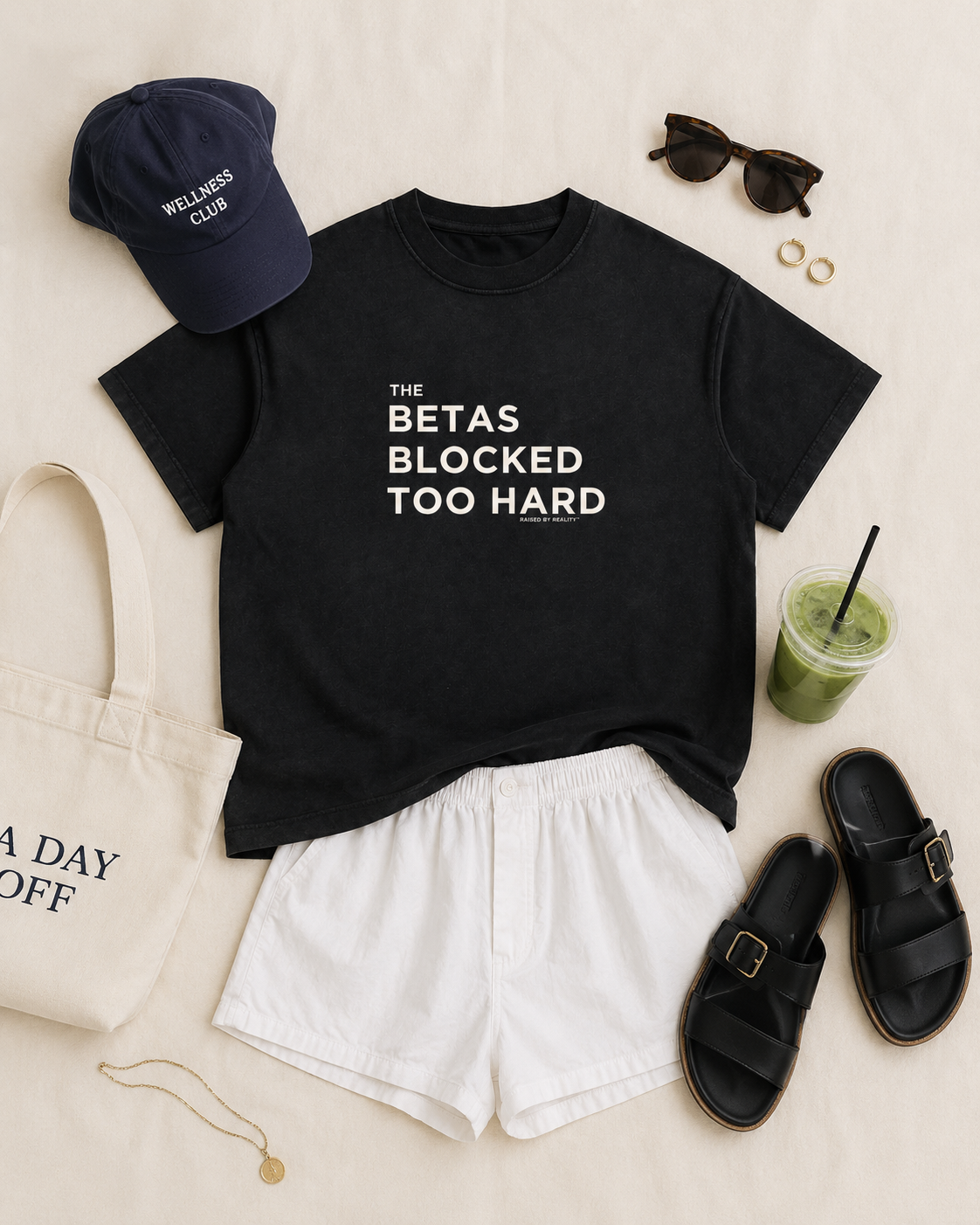 The Betas Blocked Too Hard Vintage Tee