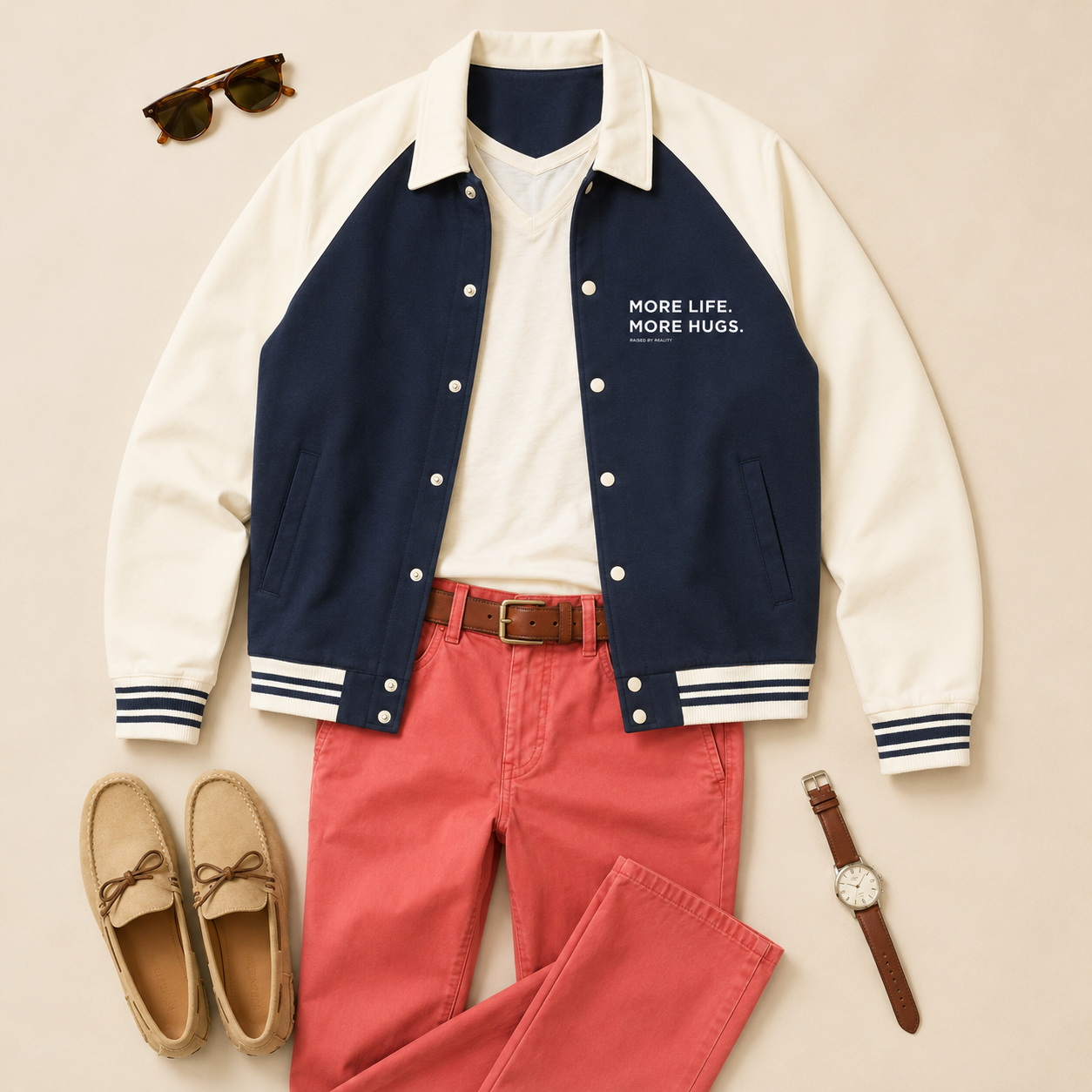 more life more hugs navy varsity jacket styled mockup men's.png