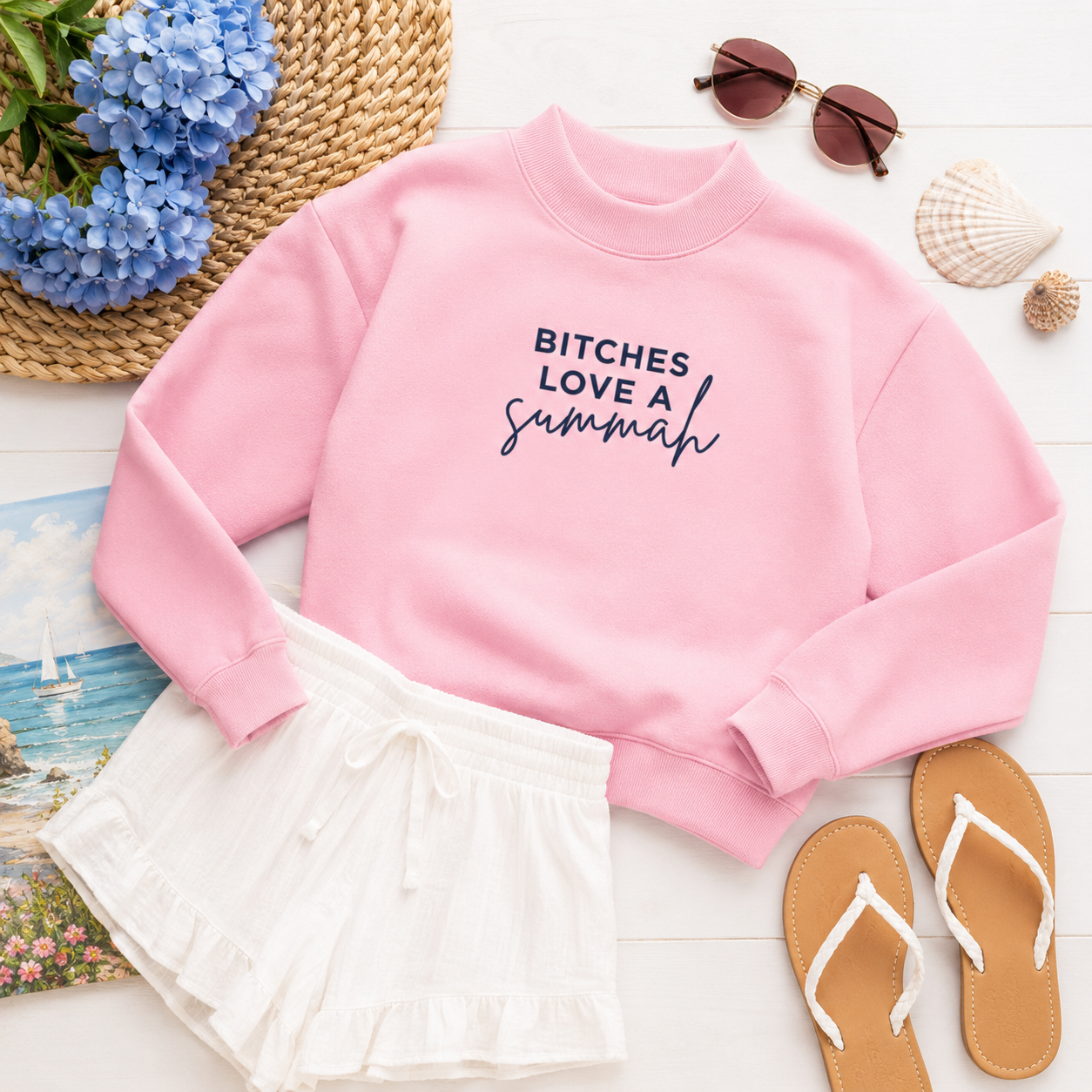bitches love a summah pink mockup styled.png