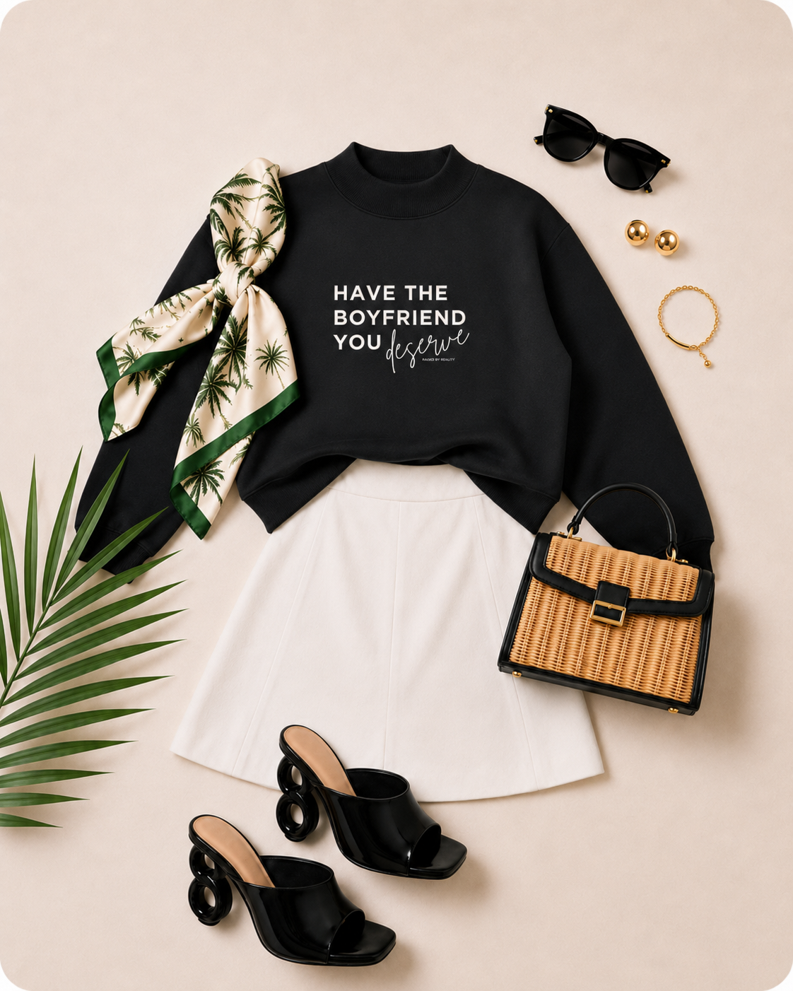 Boyfriend You Deserve Mockneck