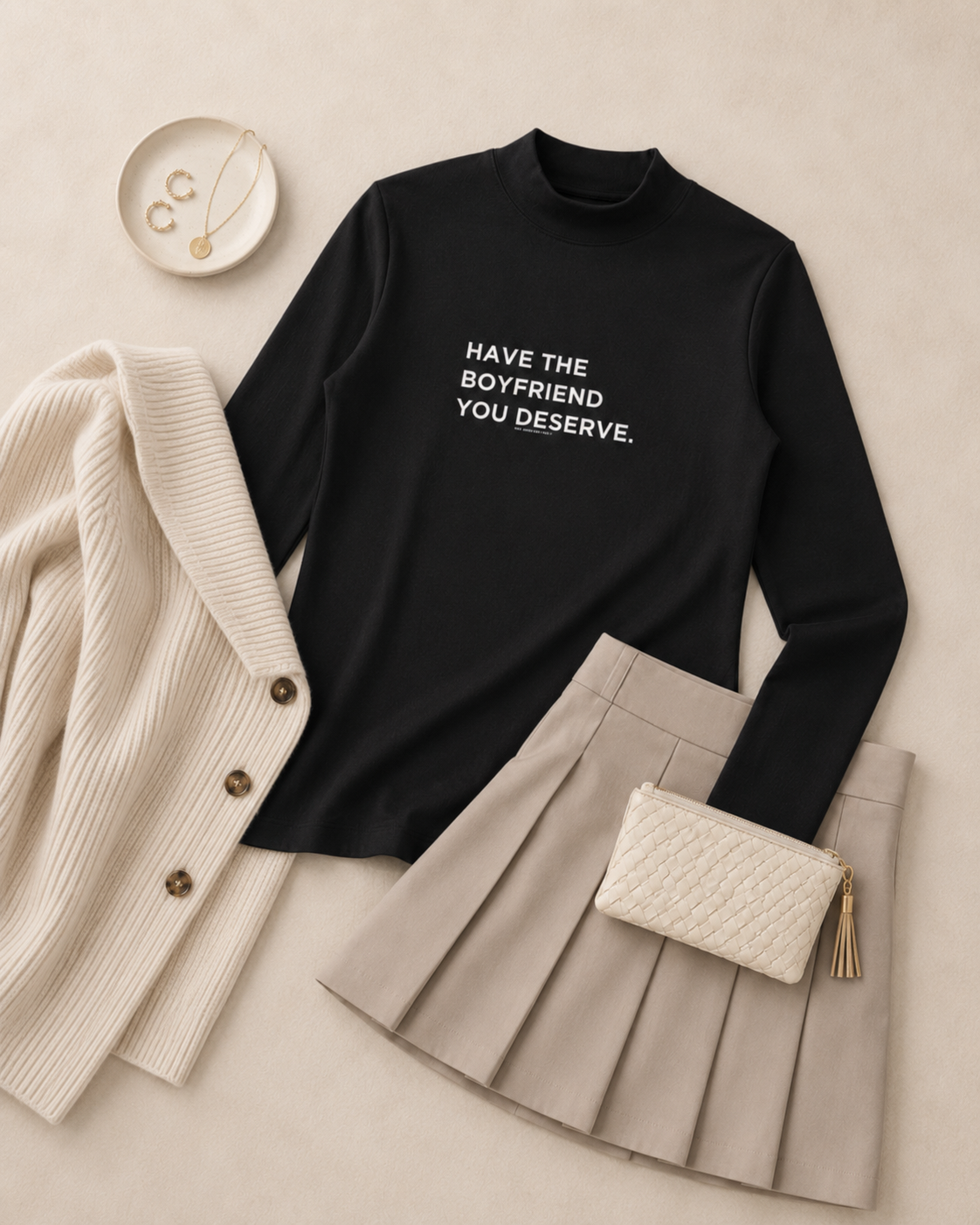 have the boyfriend you deserve black mockneck styled mockup.png