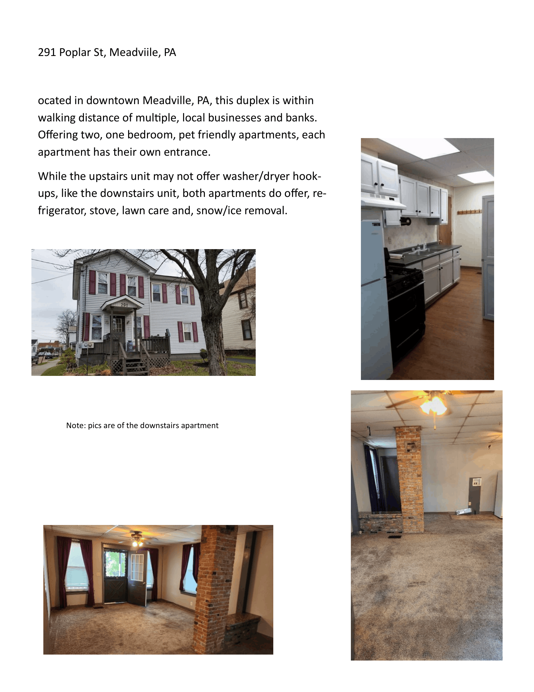 291 Poplar St, Meadviile, PA
