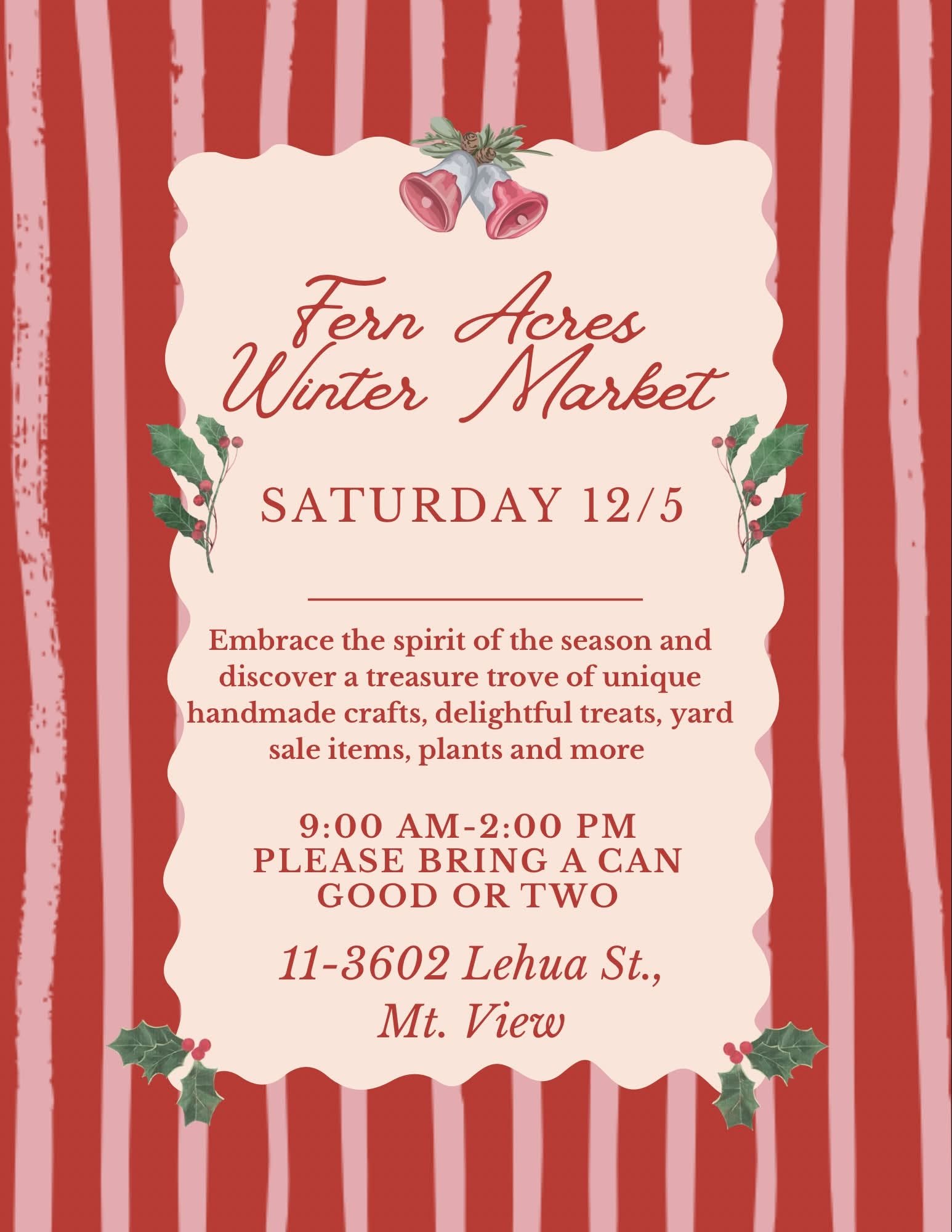 Fern Acres Winter Market