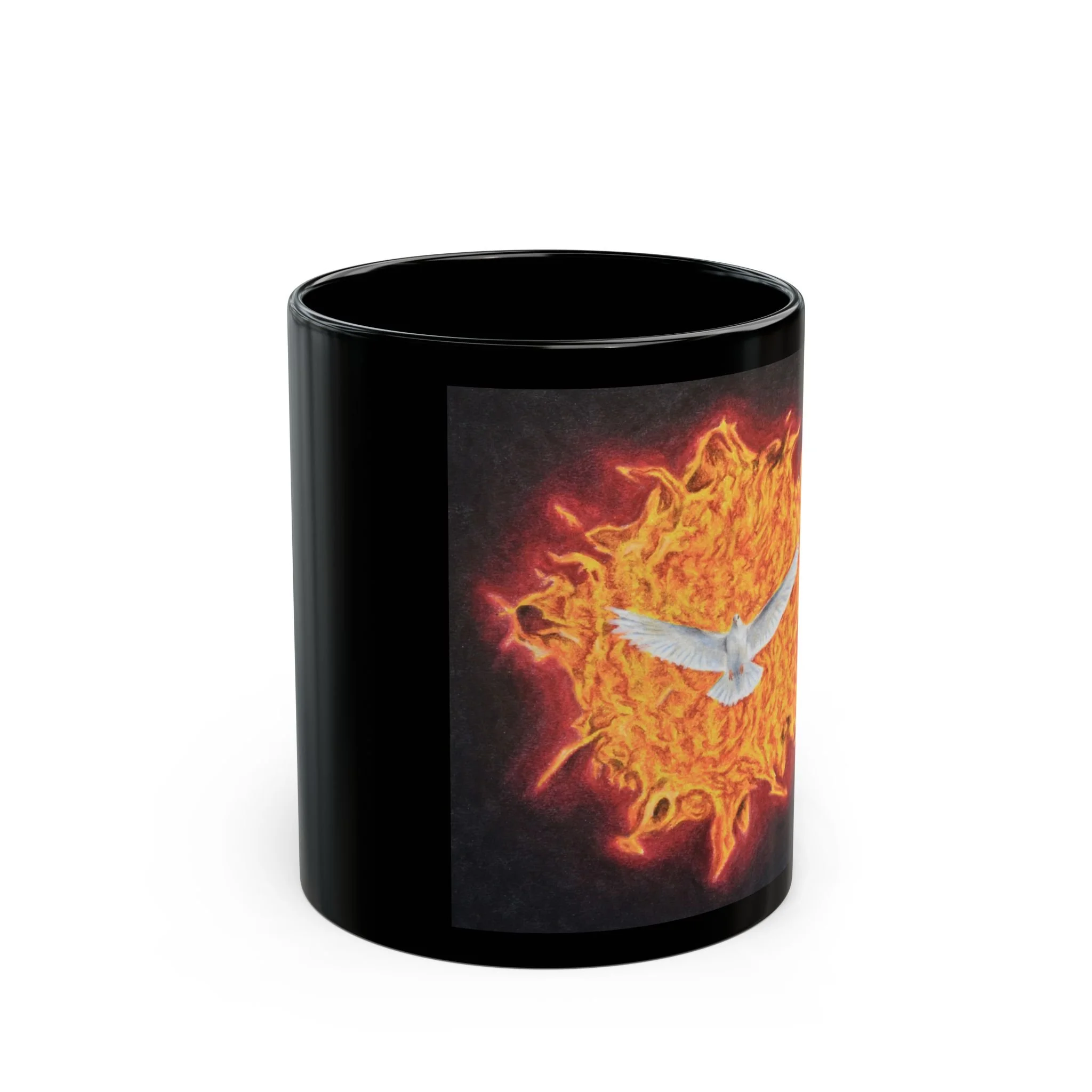 Holy Spirit Ceramic Mug — Inspirational Spiritual Coffee Cup (11oz/15oz)