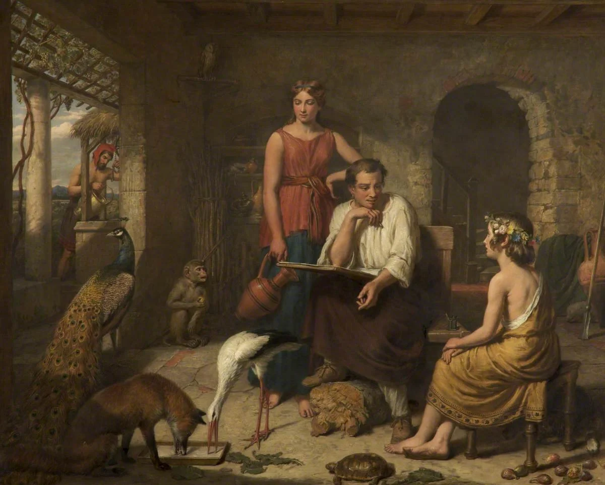 Charles_Landseer--Aesop_Composing_His_Fables (1280).jpg