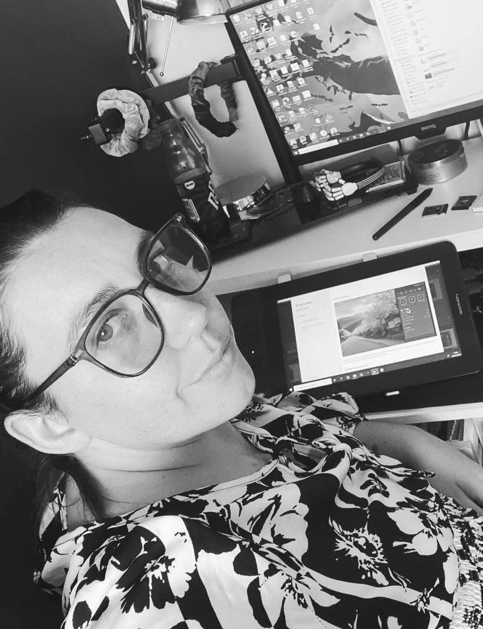 Tasha Boorman editing wedding photos