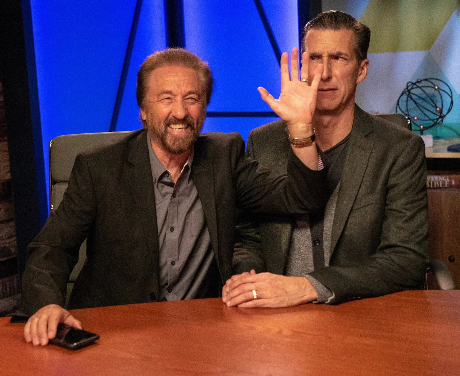 Ray Comfort and Todd Friel.