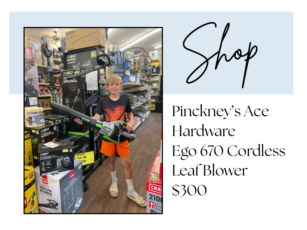 Shop • Pinckney's Hardware • Ego Leaf Blower