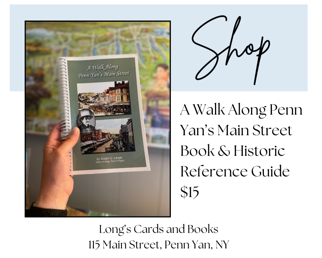 Shop • Long's Cards and Books • A Walk Along Penn Yan's Main Street