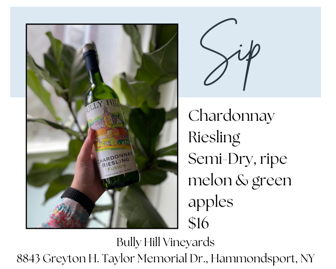 Sip • Bully Hill • Chardonnay Riesling