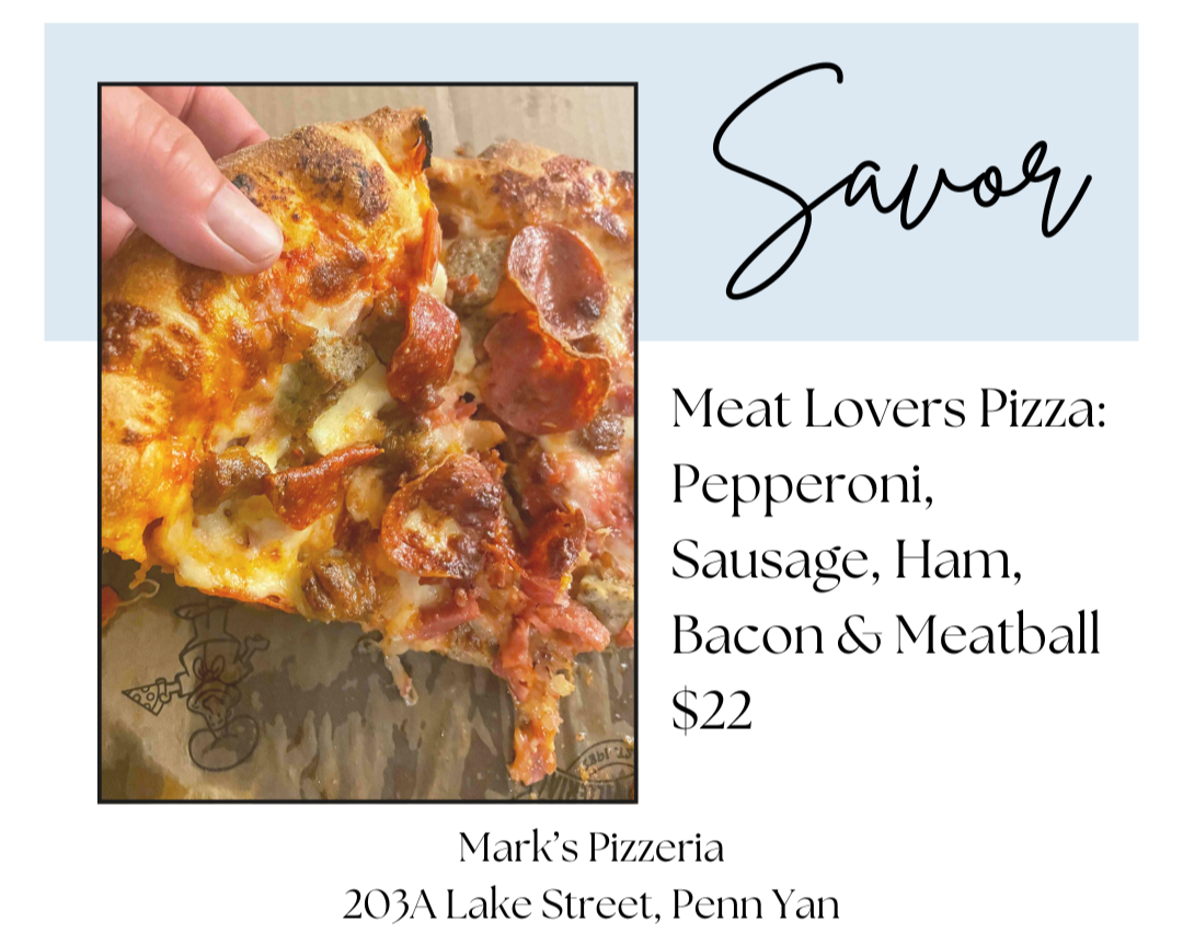 Savor • Mark's Pizzeria • Meat Lovers Pizza