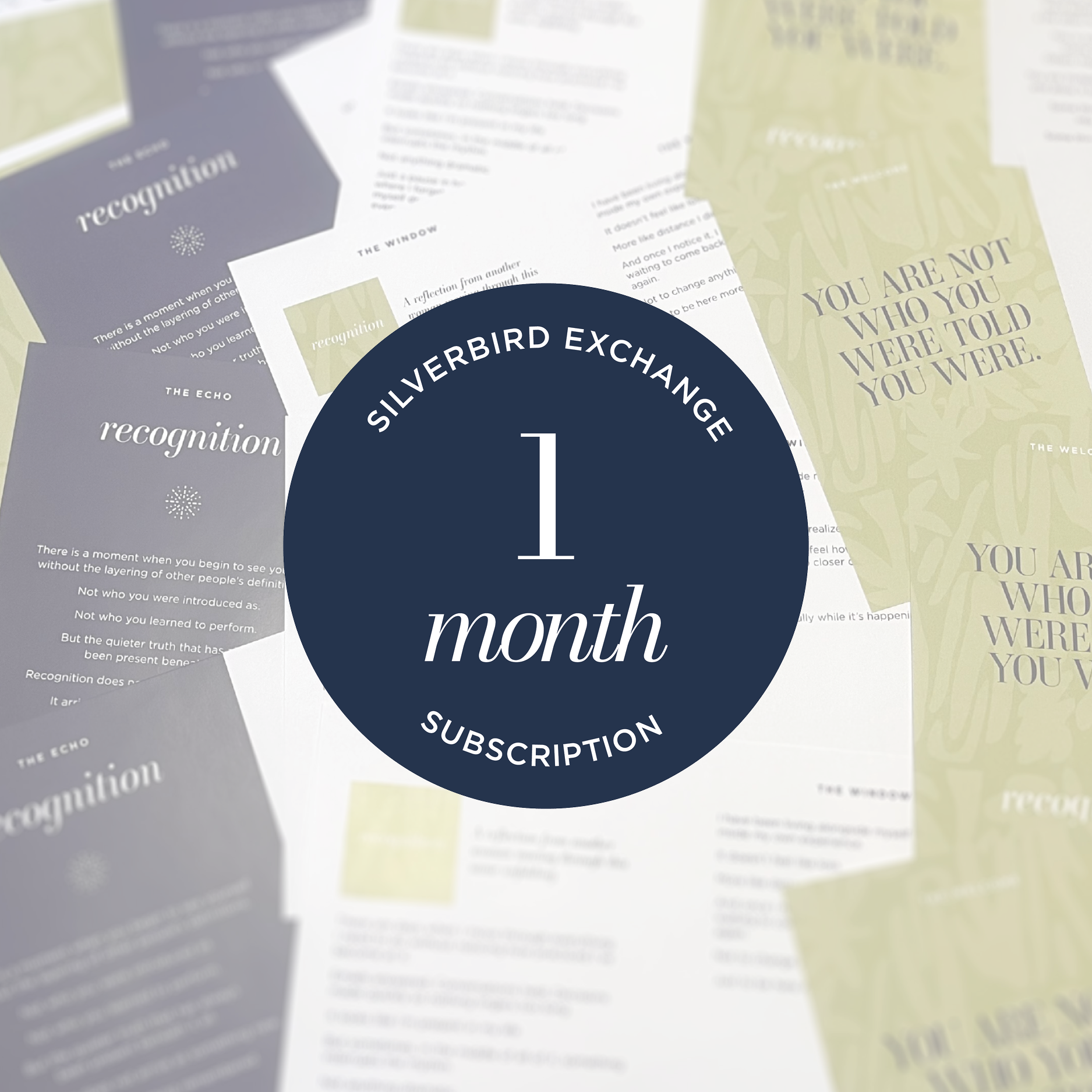 1 MONTH SUBSCRIPTION