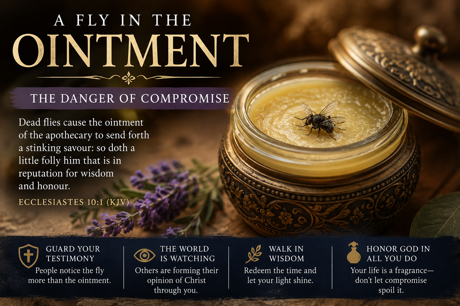 A Fly in the Ointment