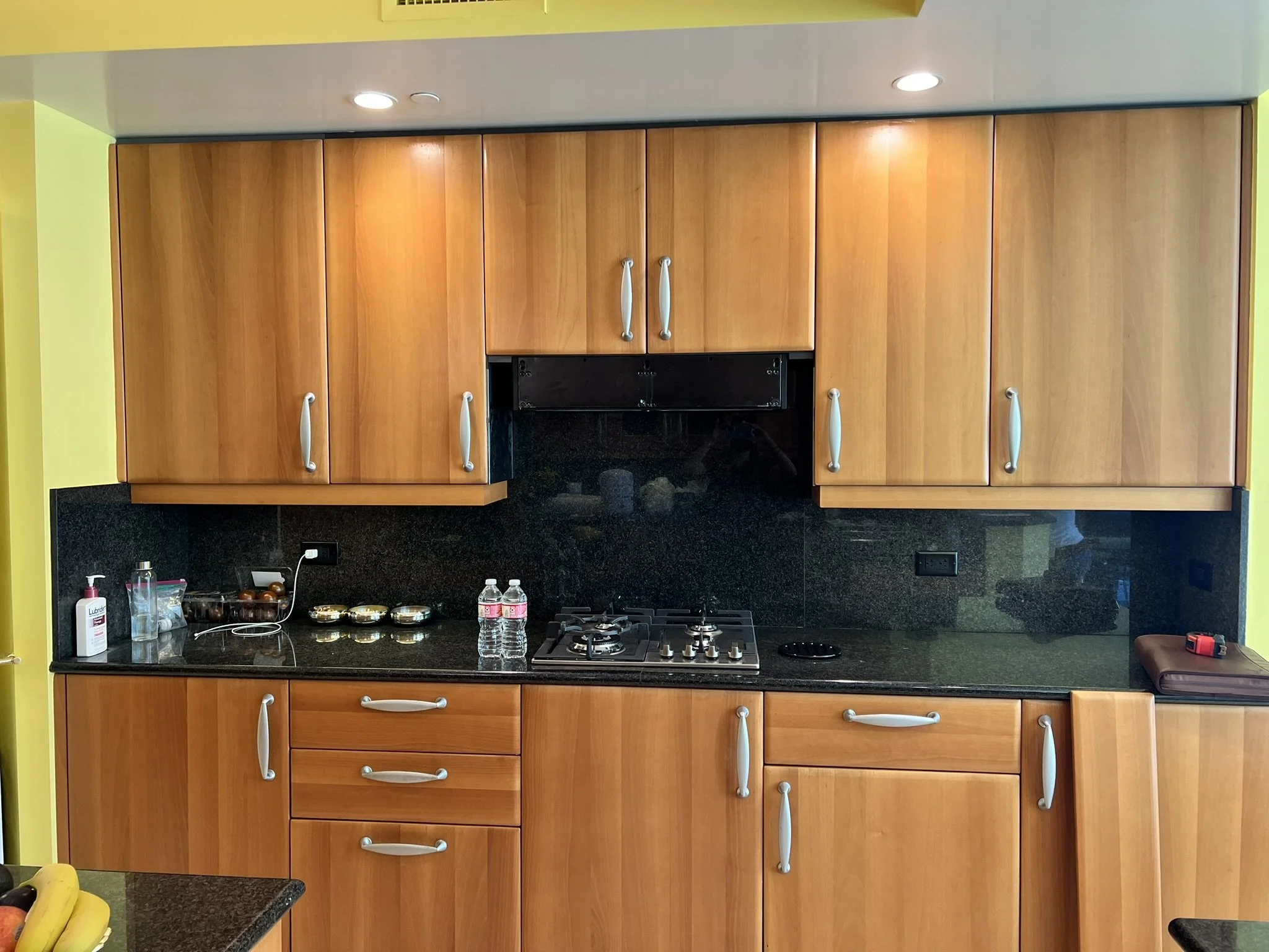#I Before- Refacing -Frameless Cabinets