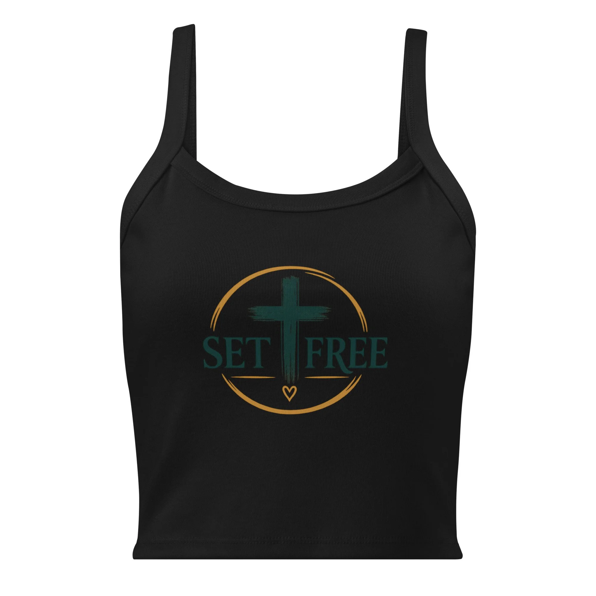 Set Free Women’s micro-rib tank top