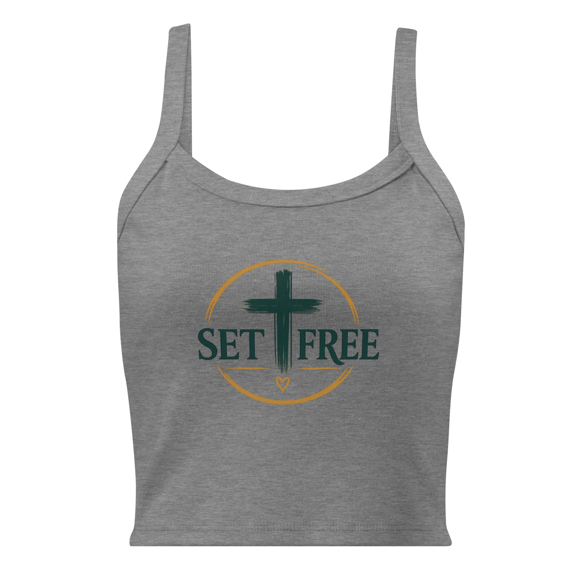 Set Free Women’s micro-rib tank top