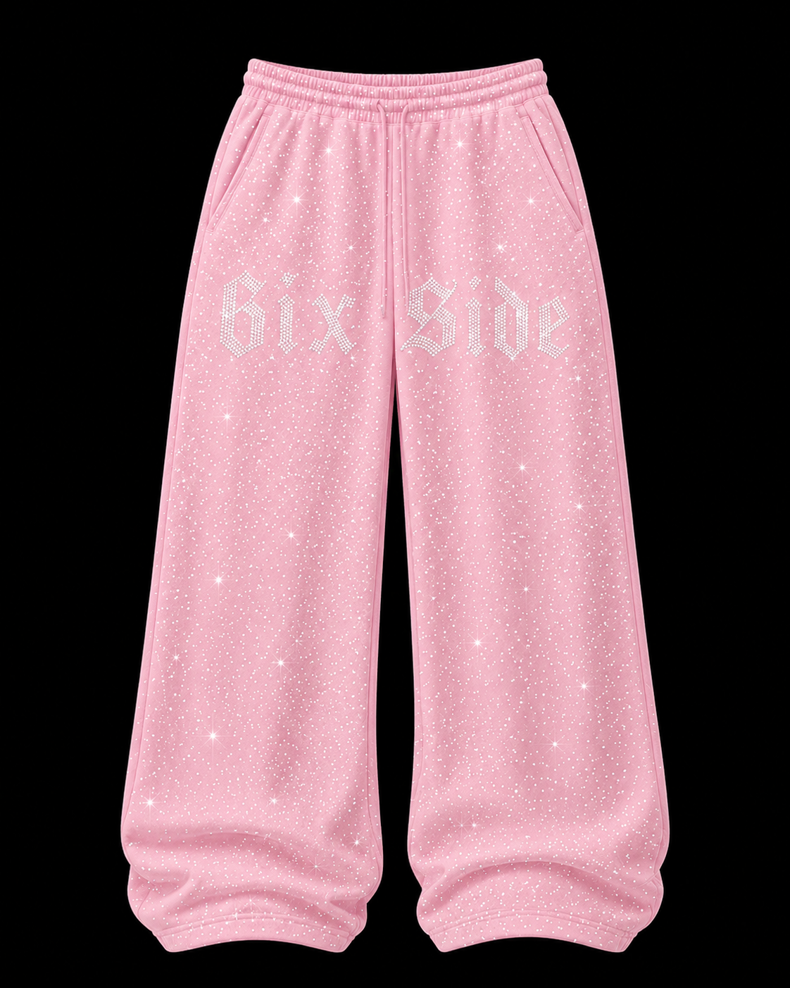 Pink Rhinestone Pants