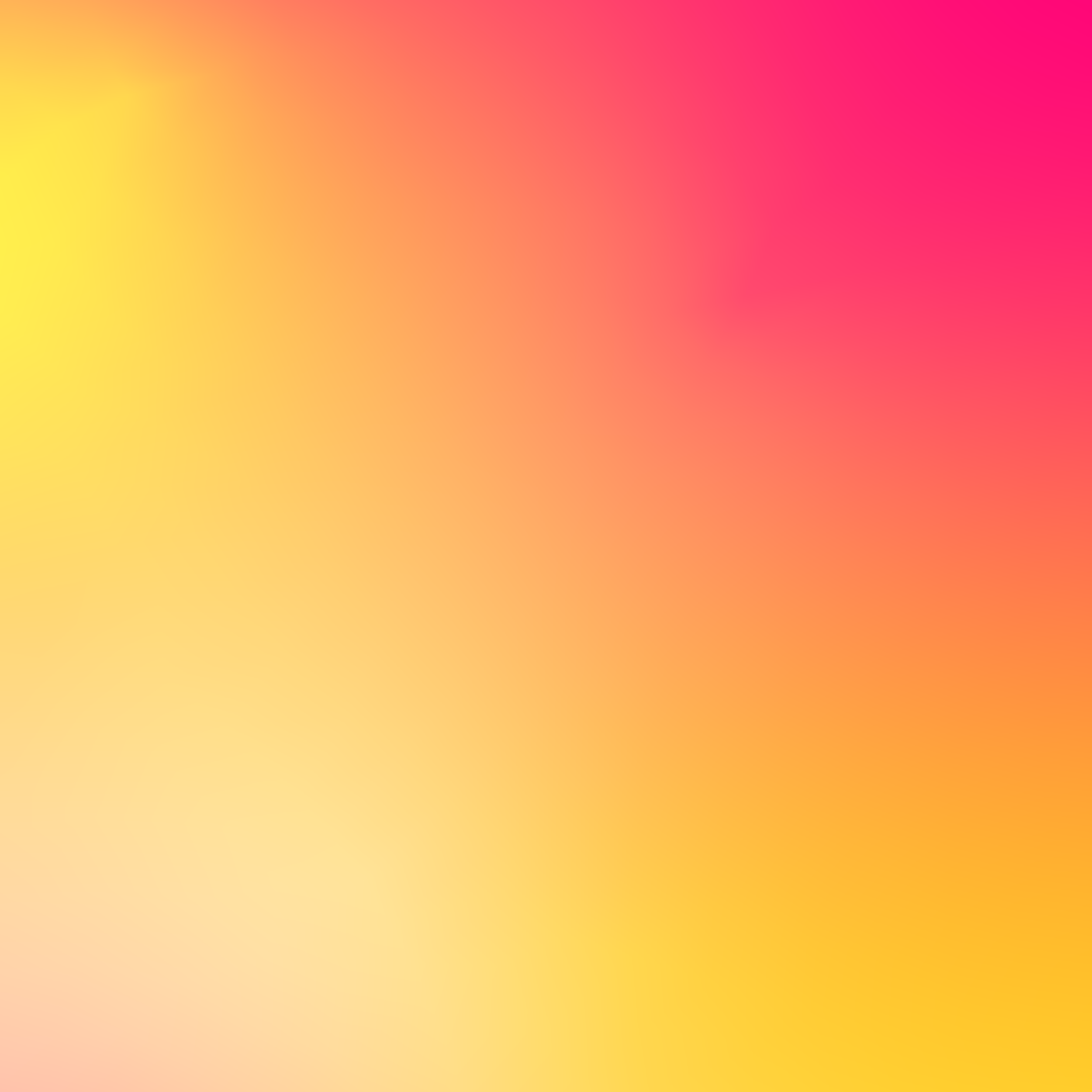 Colorful gradient background with pink, yellow, orange, and peach colors blending smoothly.