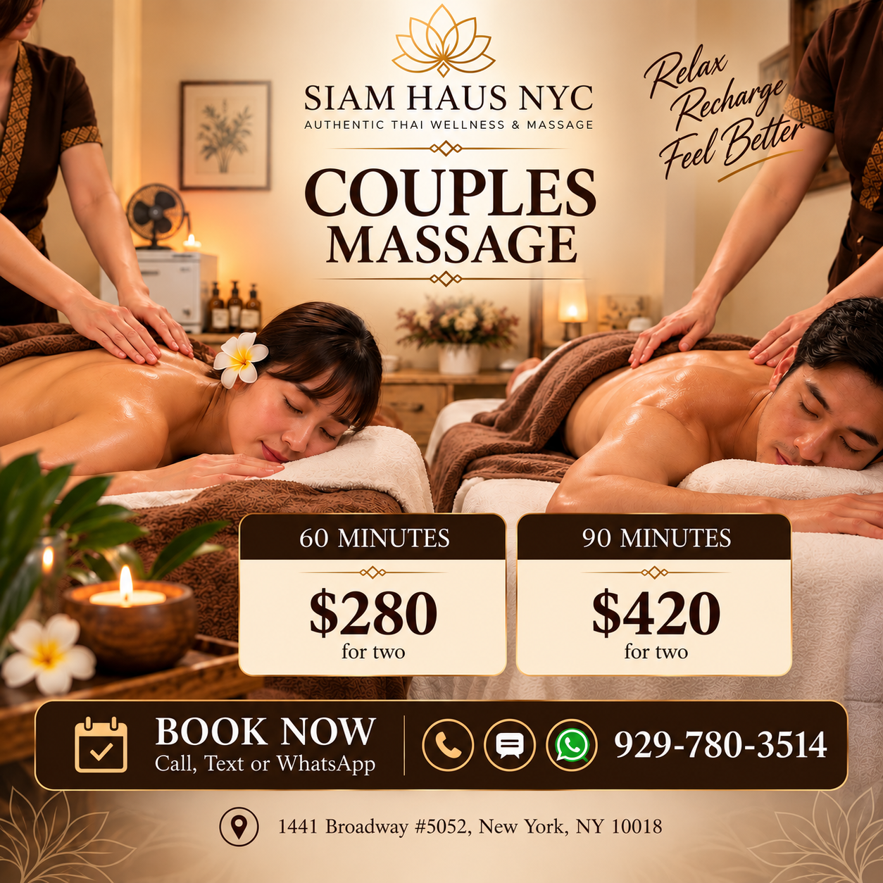 Thai Couple Massage