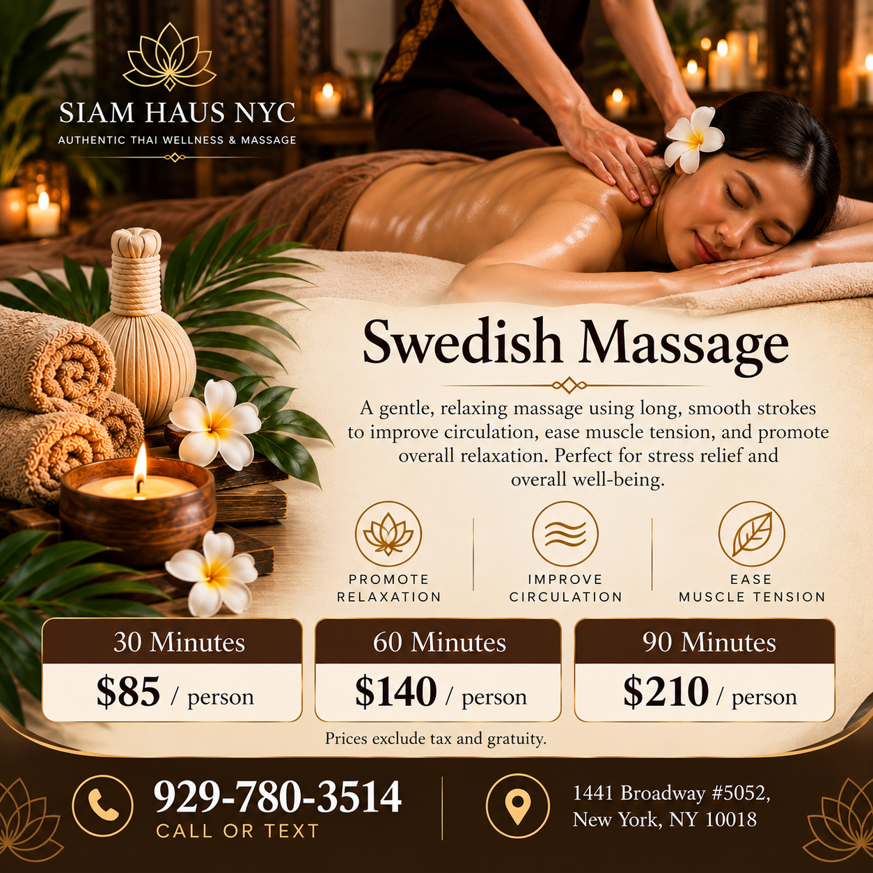 Thai Swedish Massage