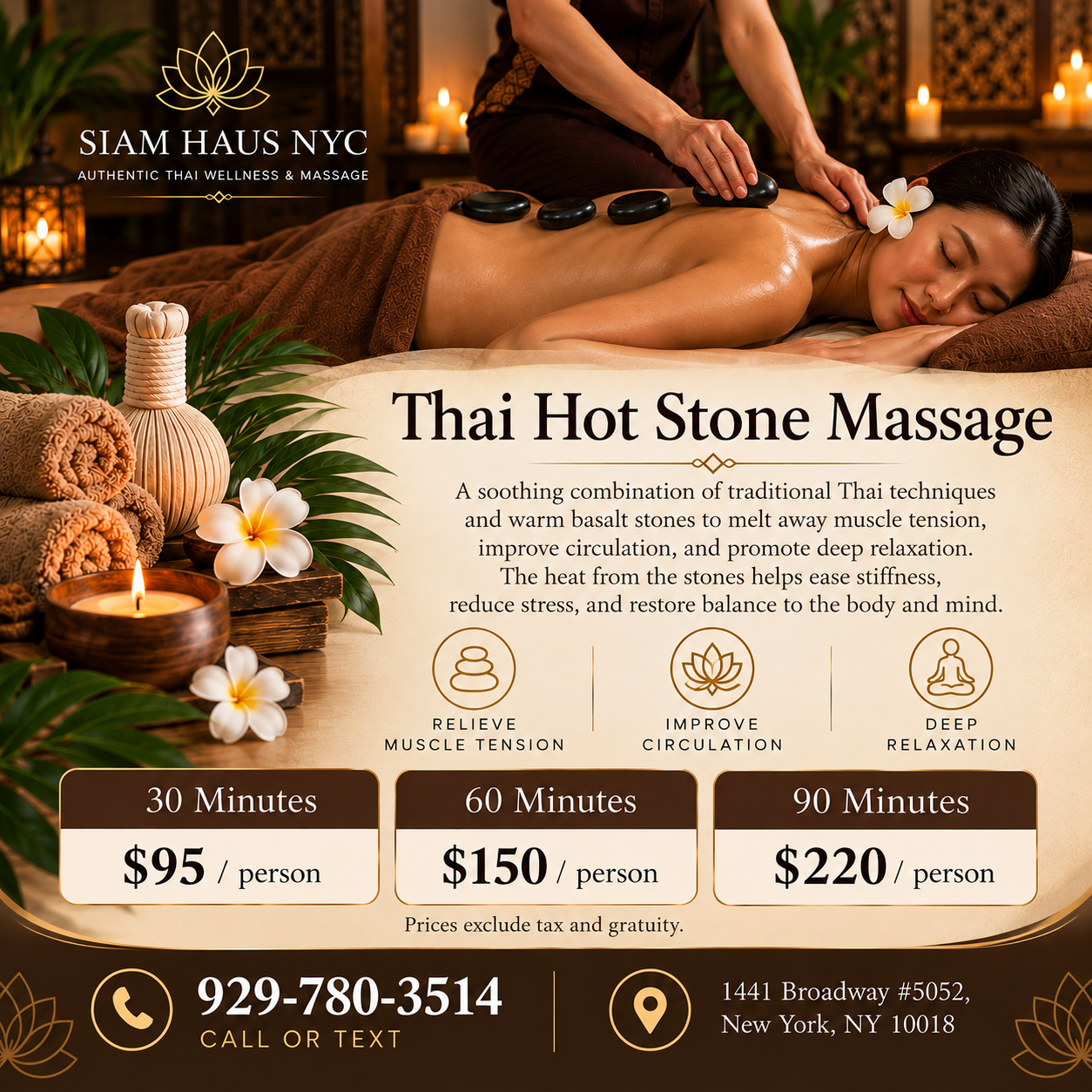 Thai Hot stone Massage