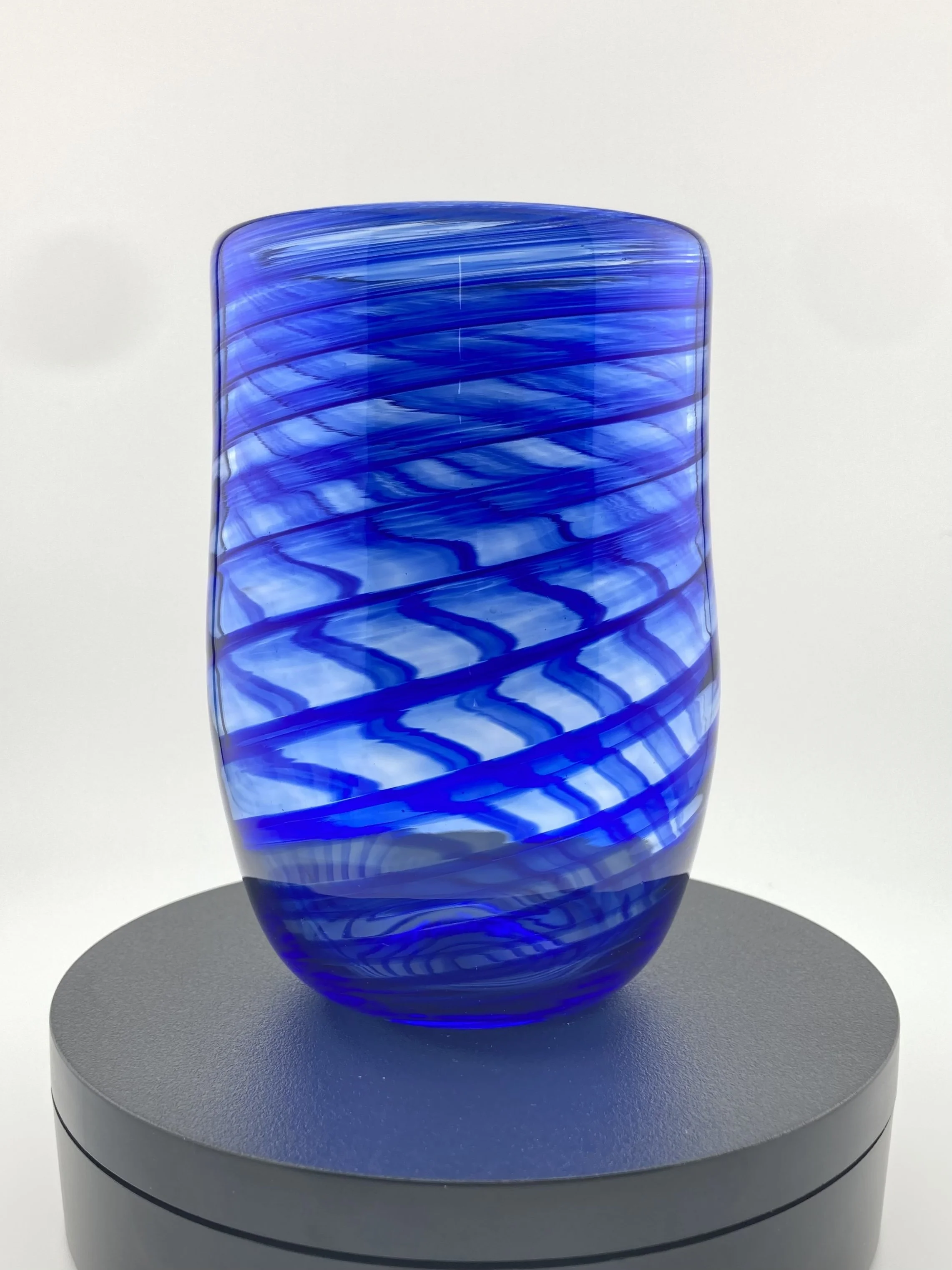 Blue Weave Tumbler