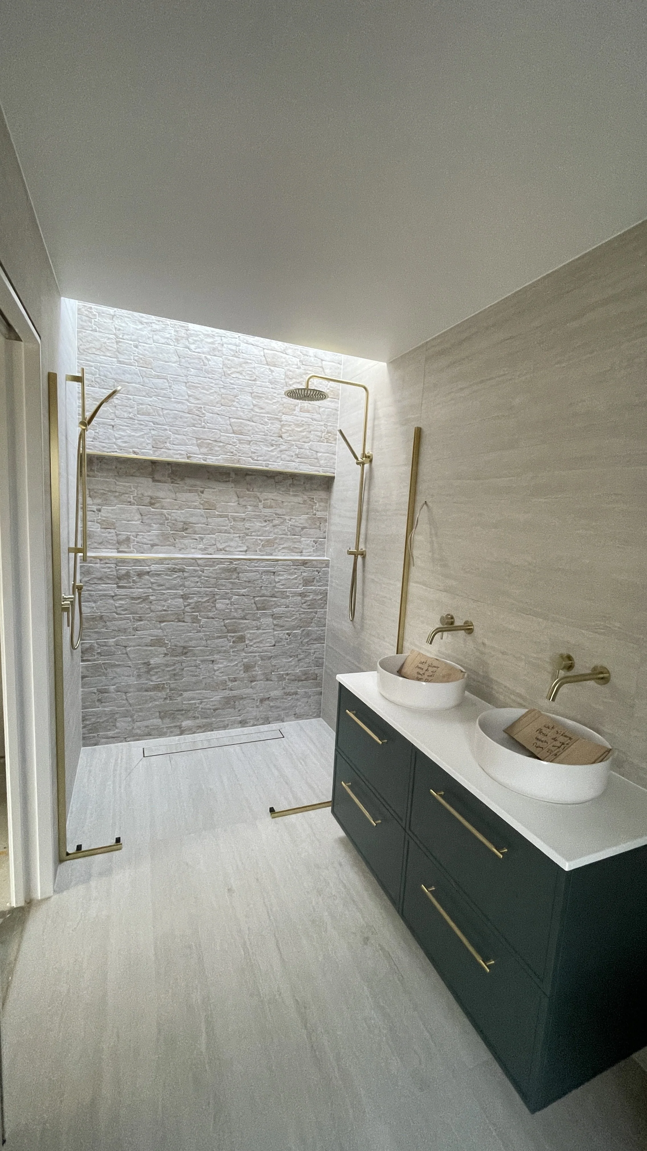 New build bathroom