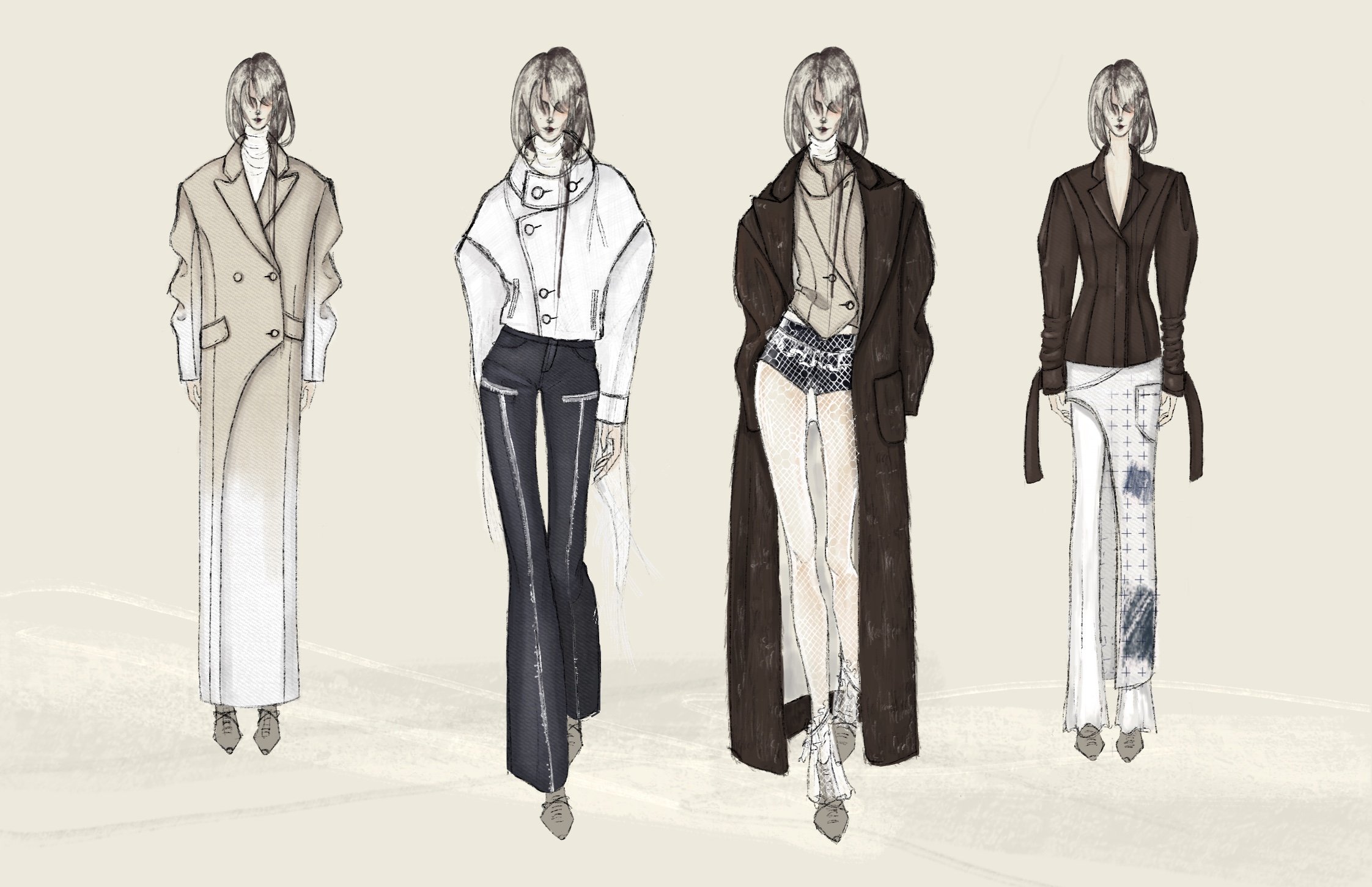 Fall Winter Collection: Looks and Flats