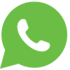 Green chat bubble icon with a black telephone receiver inside
