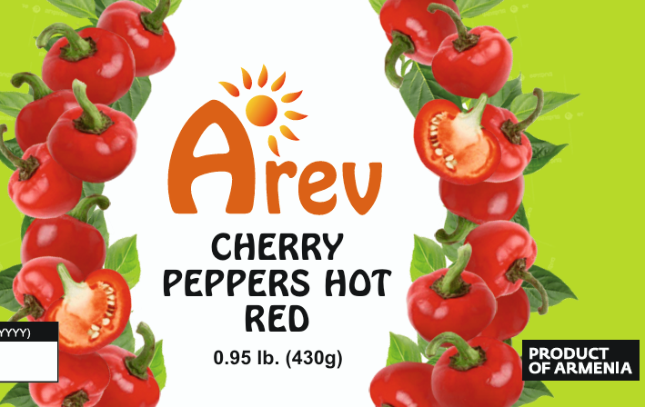 Hot Red Cherry Peppers