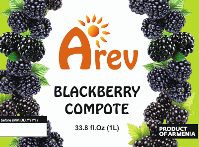 Arev Blackberry Compote
