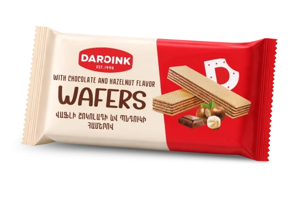 Dorink Chocolate and Hazelnut Wafers