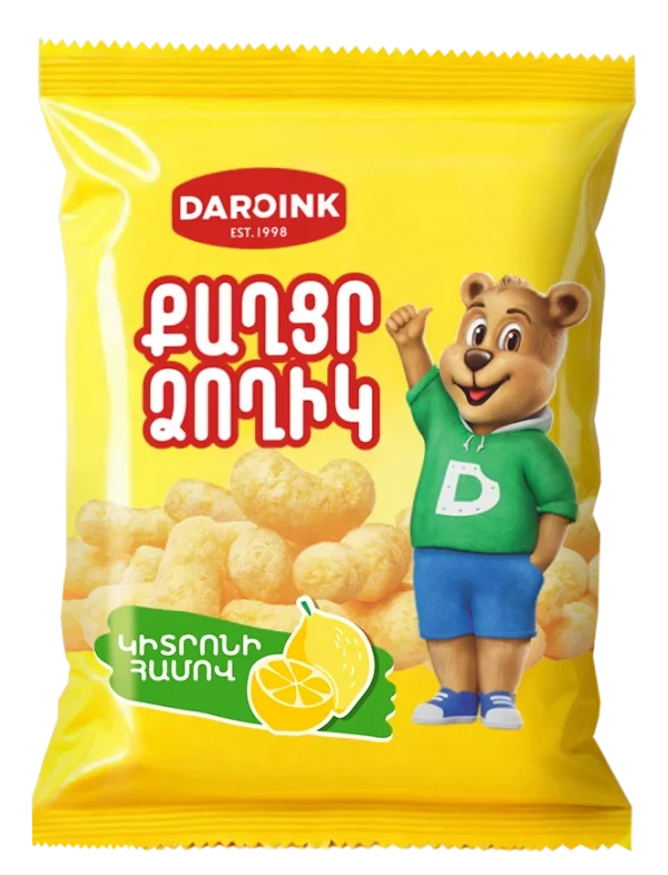 Daroink Lemon Corn Puffs