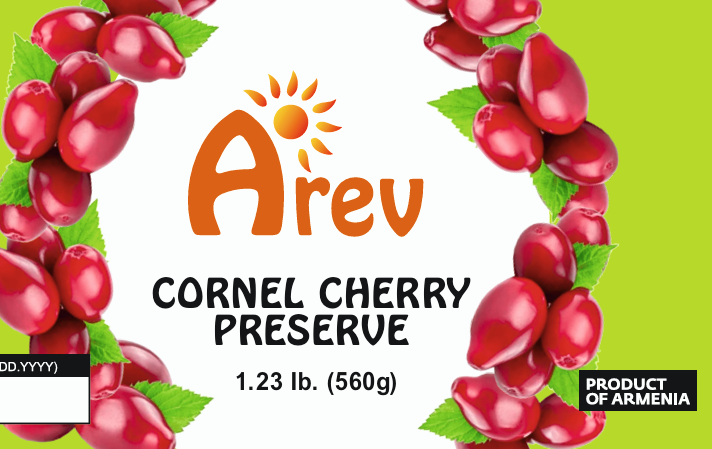 Cornel Cherry Preserve