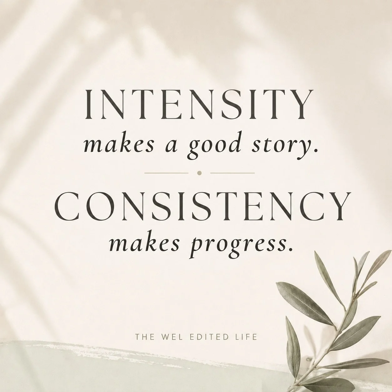 Don&rsquo;t go all crazy, just be consistent! What habits are you stacking this week?

hydrate upon waking
step outside for early morning sunlight
25-30g protein at your first meal
add minerals and/or electrolytes to your water bottle and start hydra