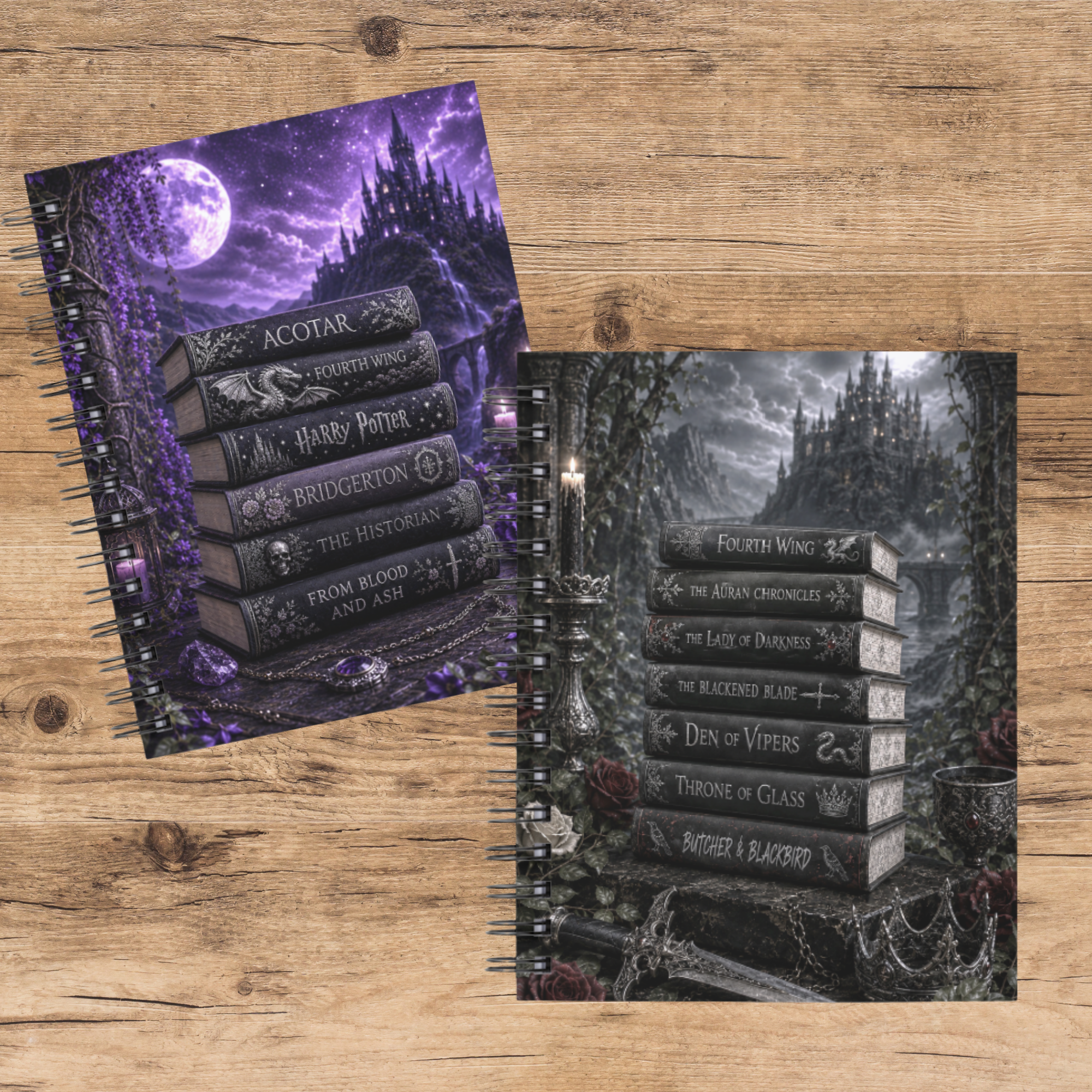 Your Favorite Books into a Notebook!