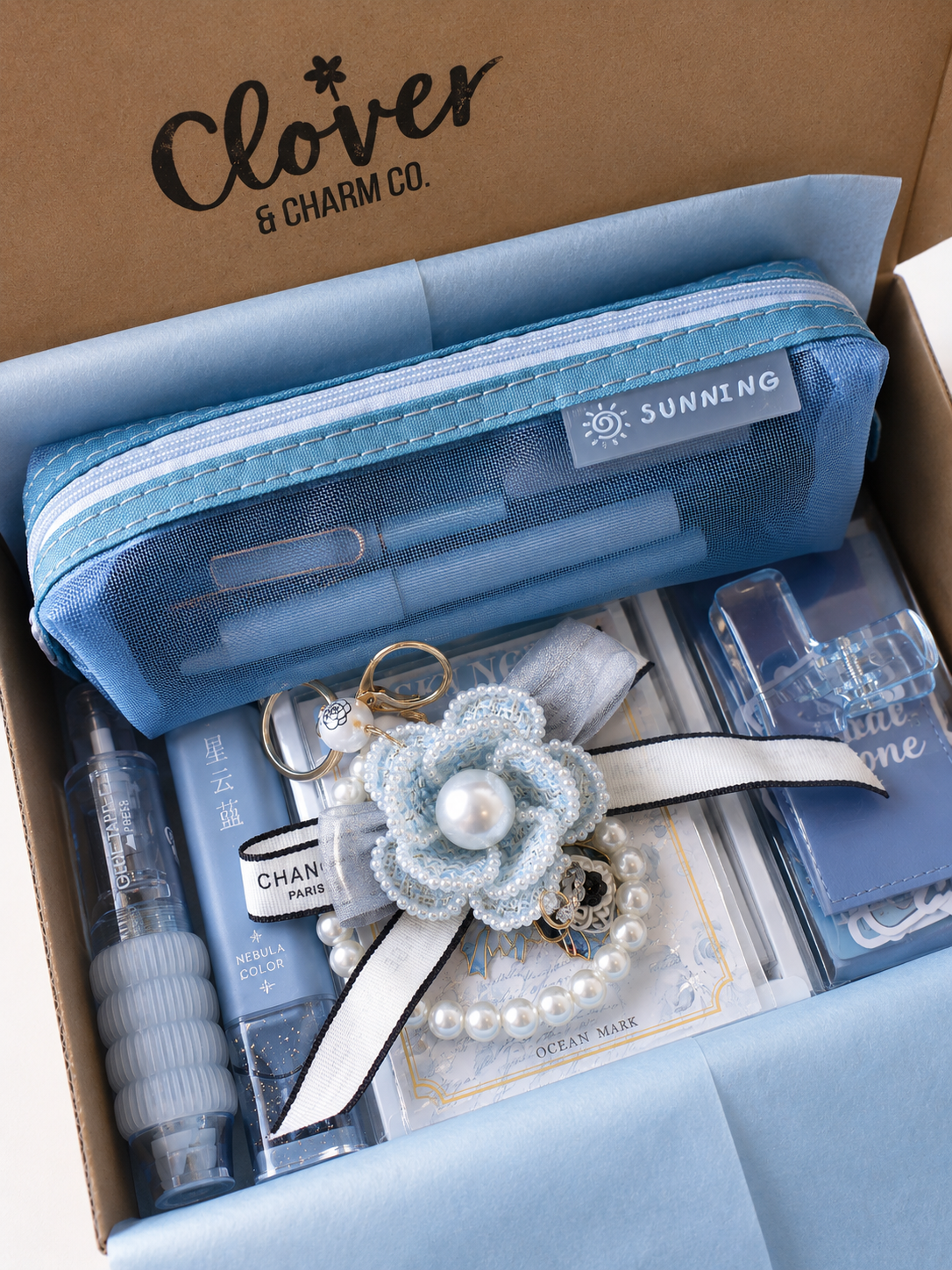 Signature Collection - Hydrangea Mist | Stationery Gift Set