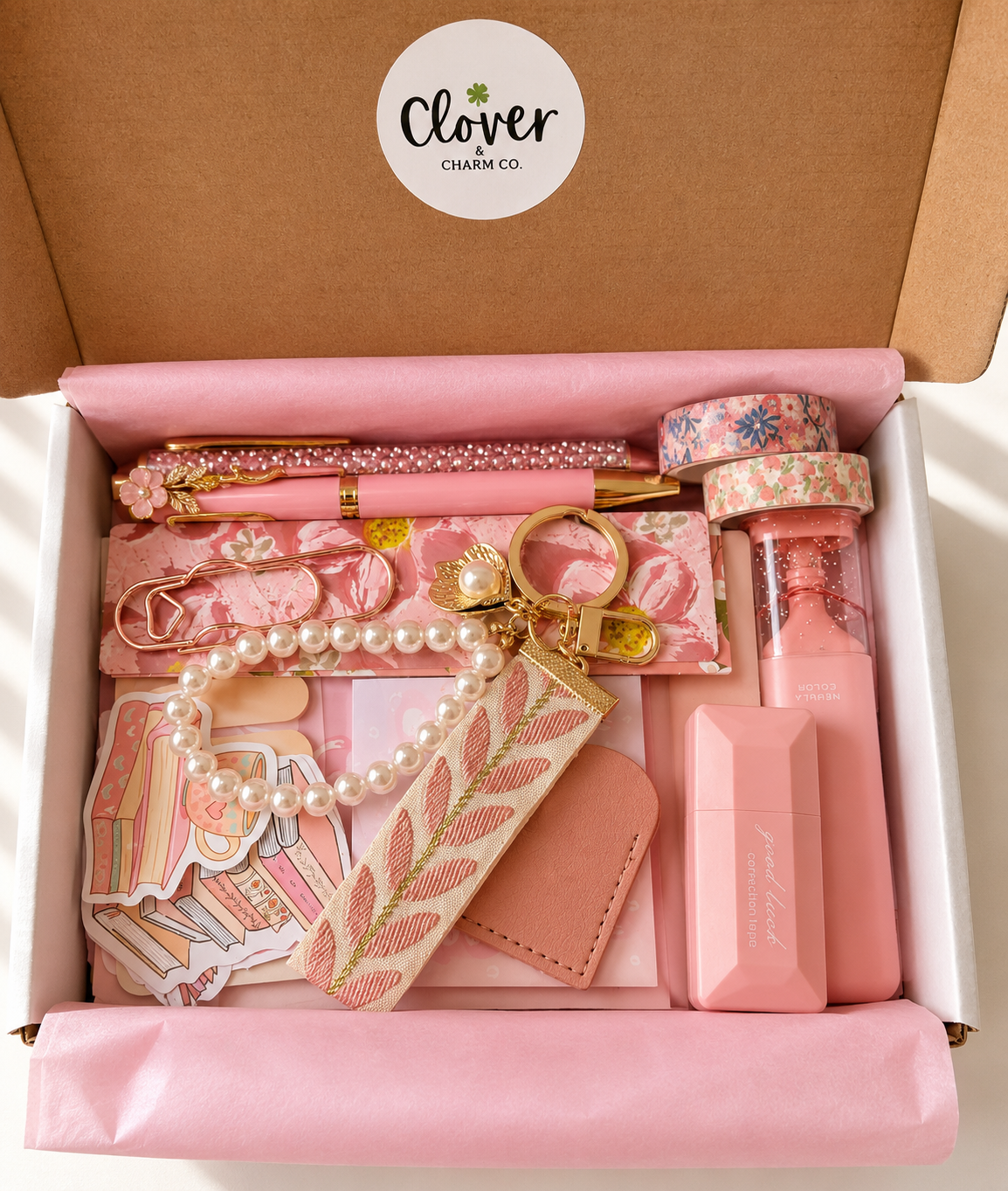Signature Collection - Rosy Bloom | Stationery Gift Set