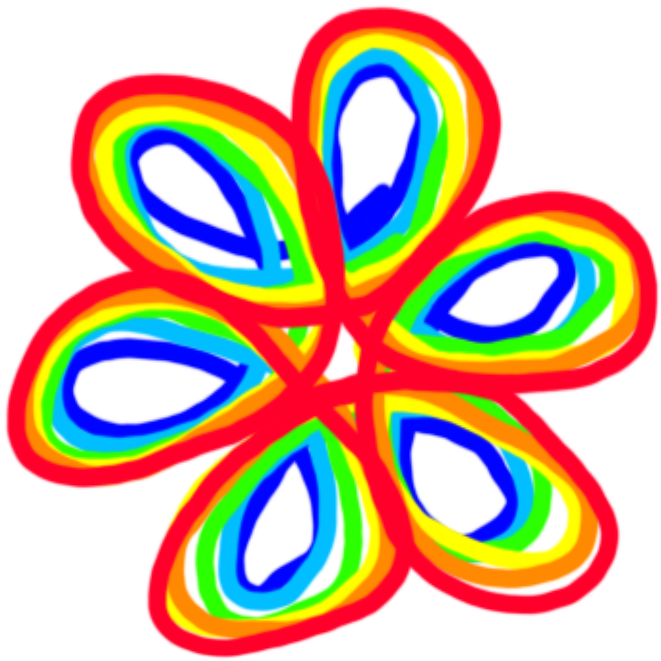 Rounded Pentagram whoops Hexagram