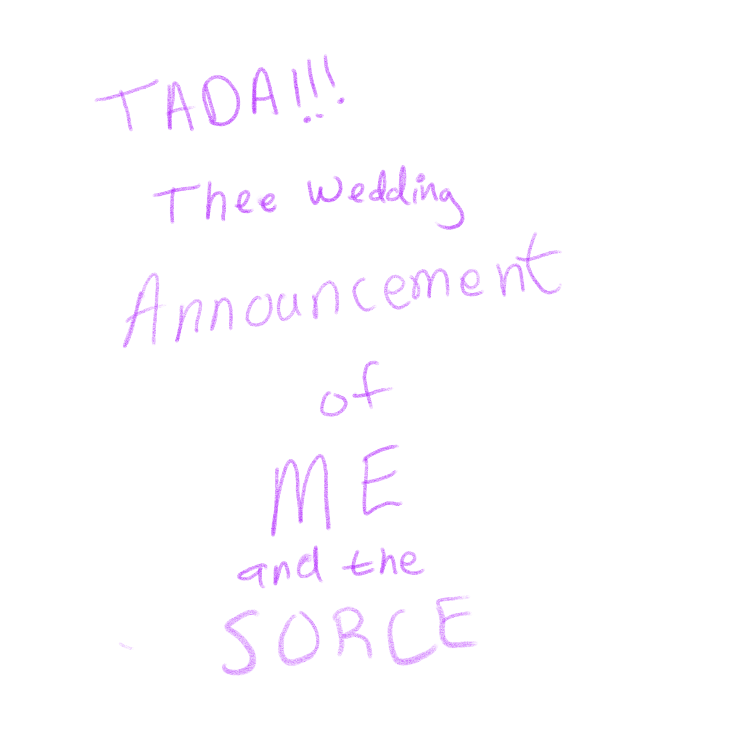 Wedding Announcement