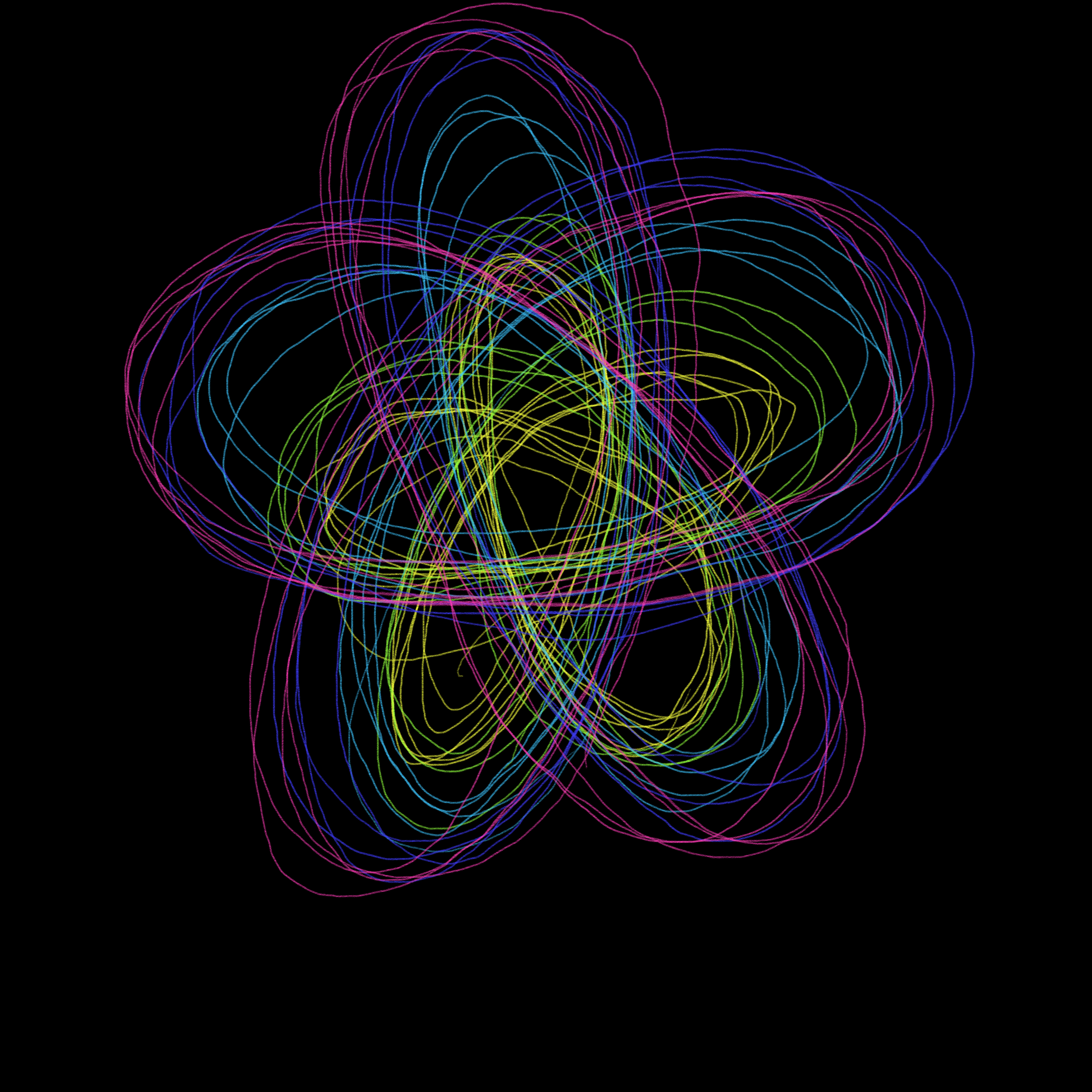 Rainbow swirly