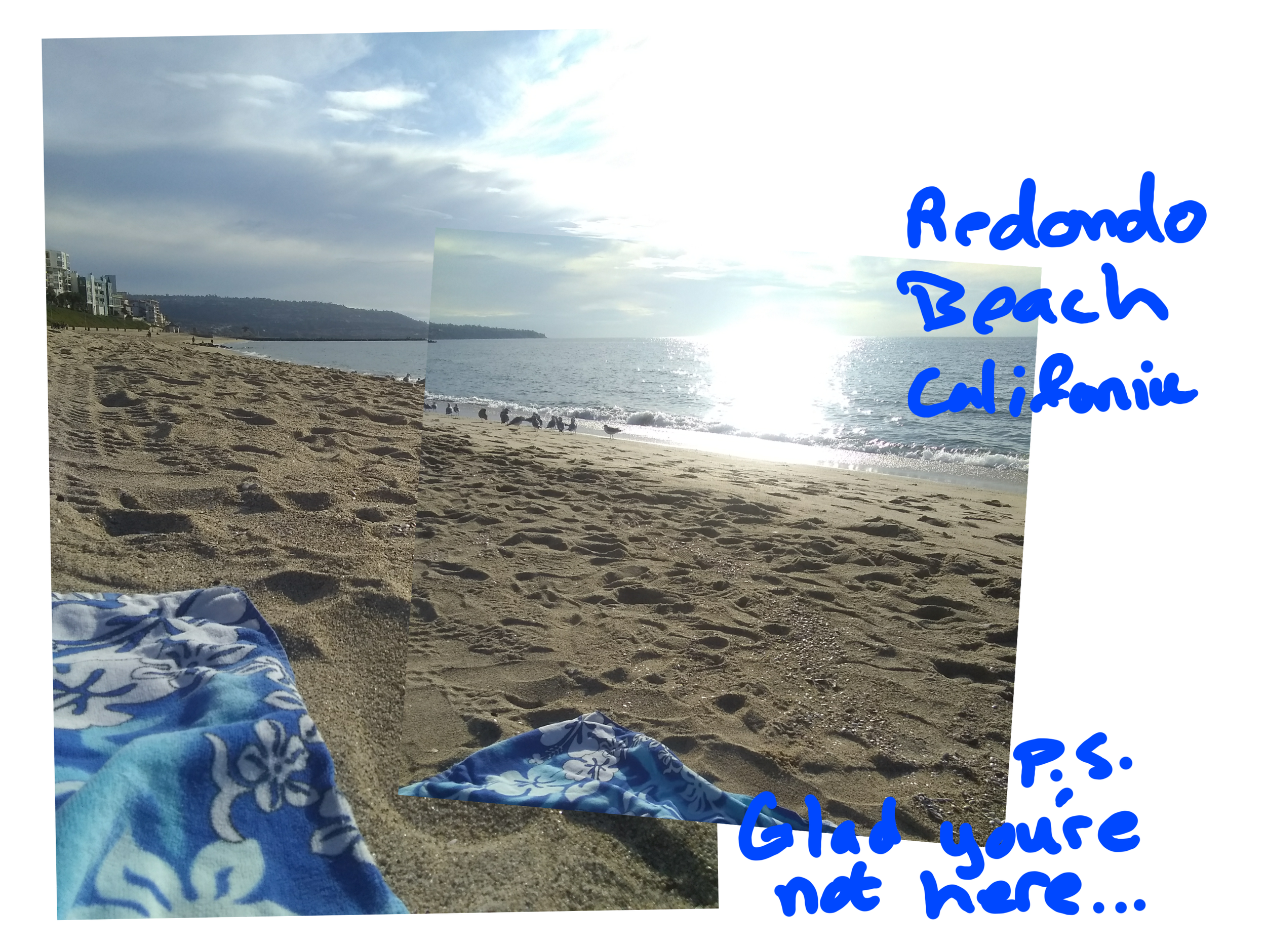 Redondo Beach Post card