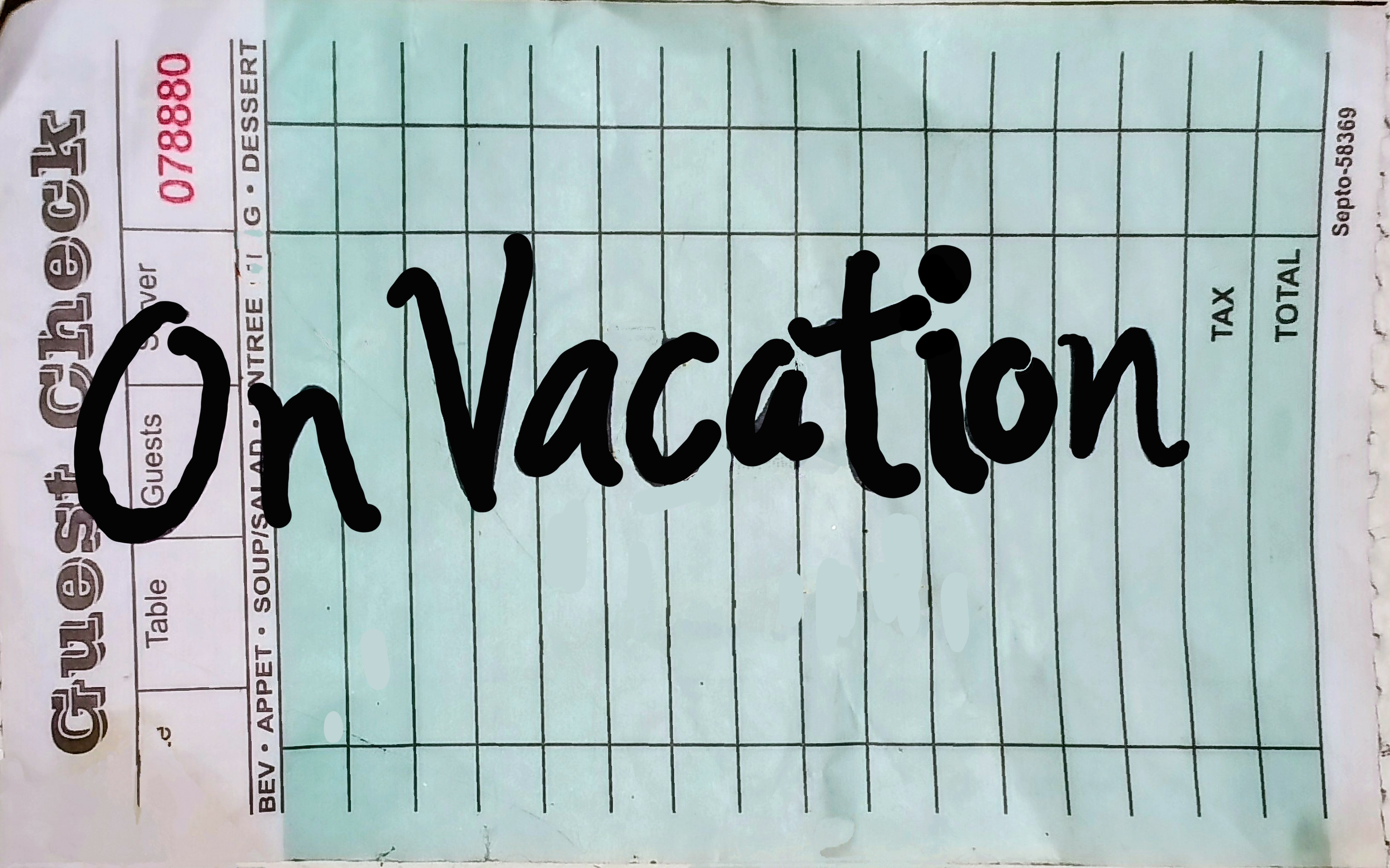 On Vacation